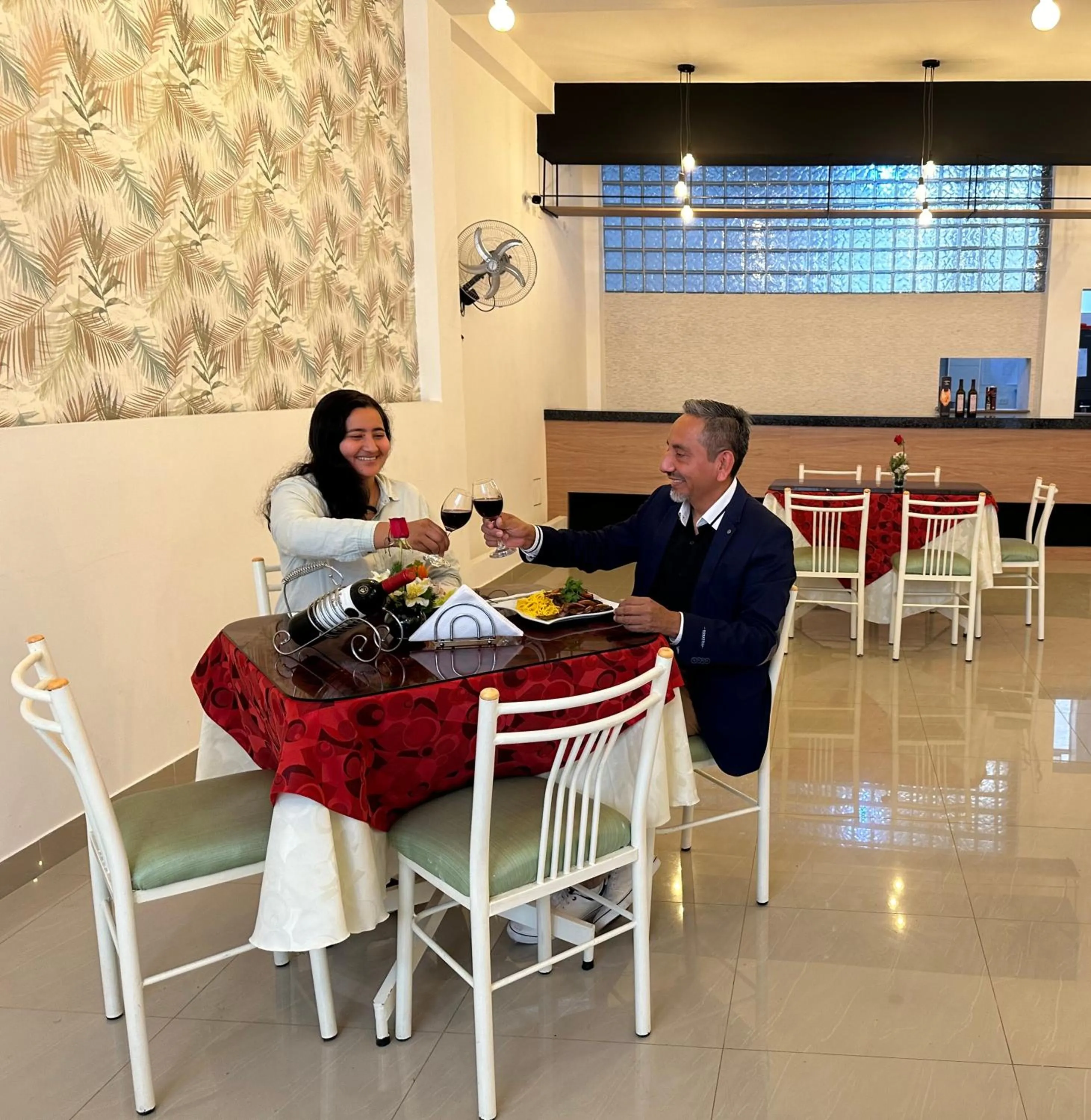 Food and drinks in Hotel Presidencial