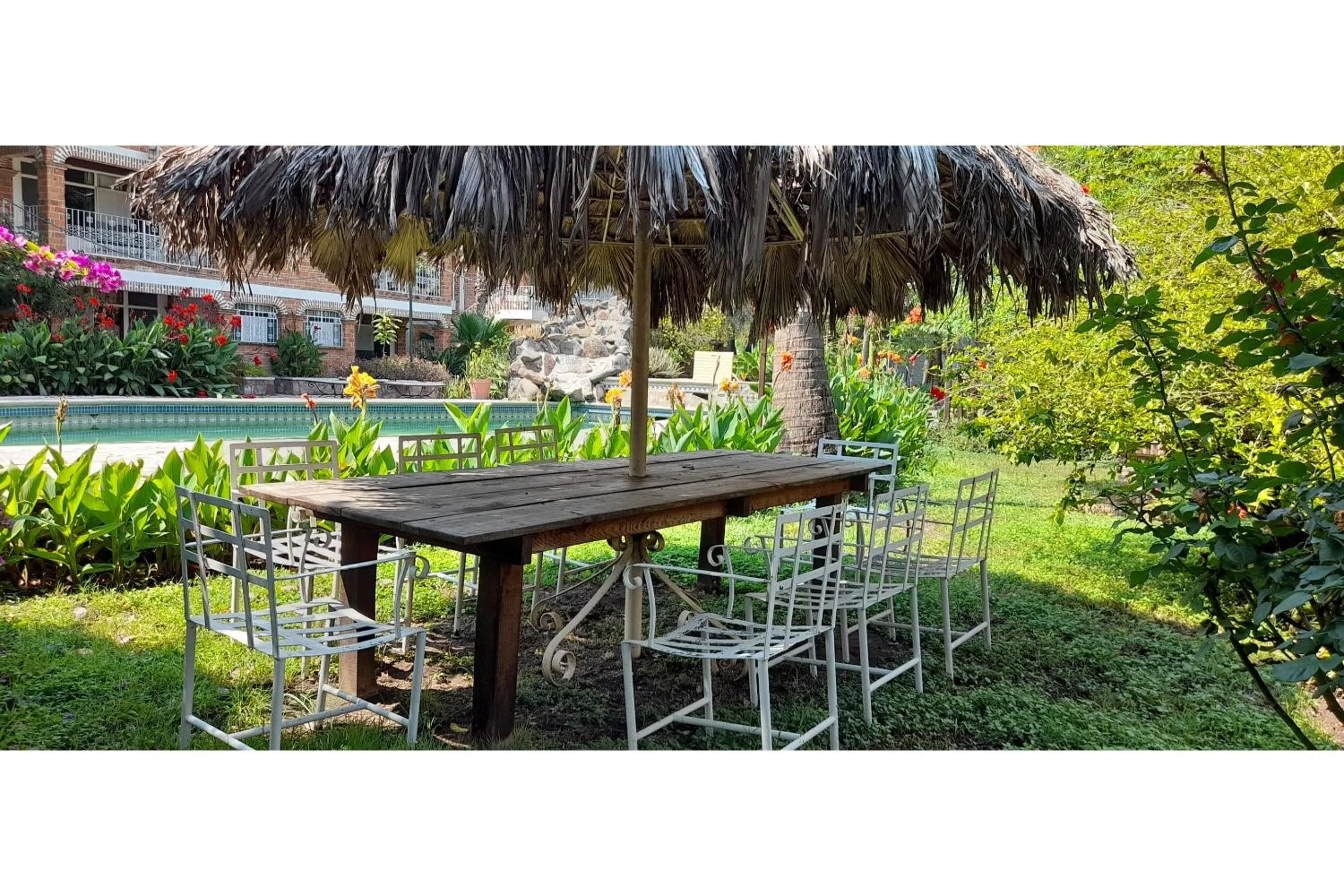 Garden in Capital O Posada Del Pescador Jocotepec