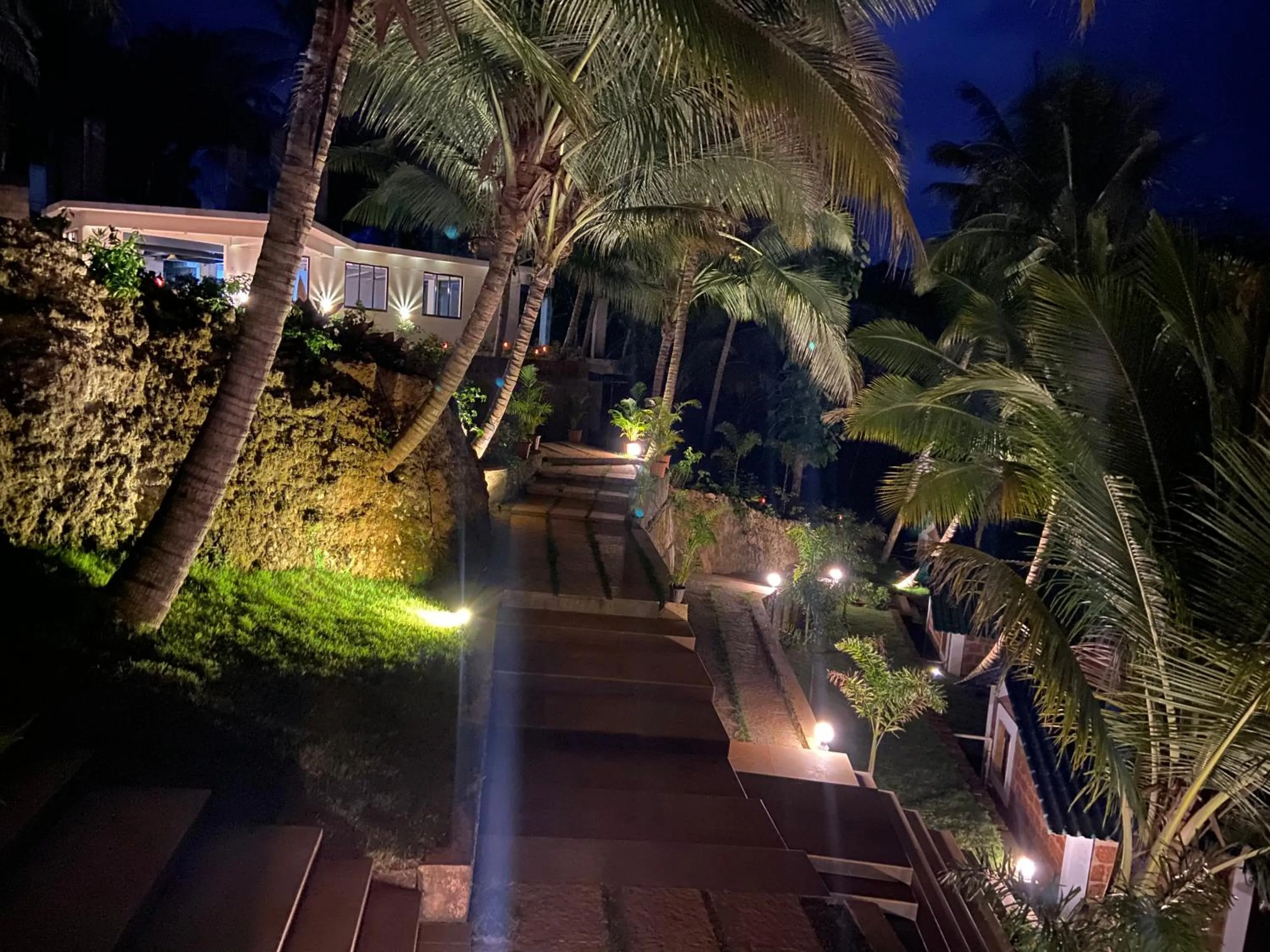 Night in Atmani waterfront resort