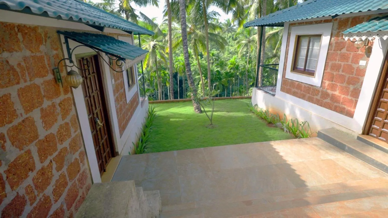 Garden in Atmani waterfront resort