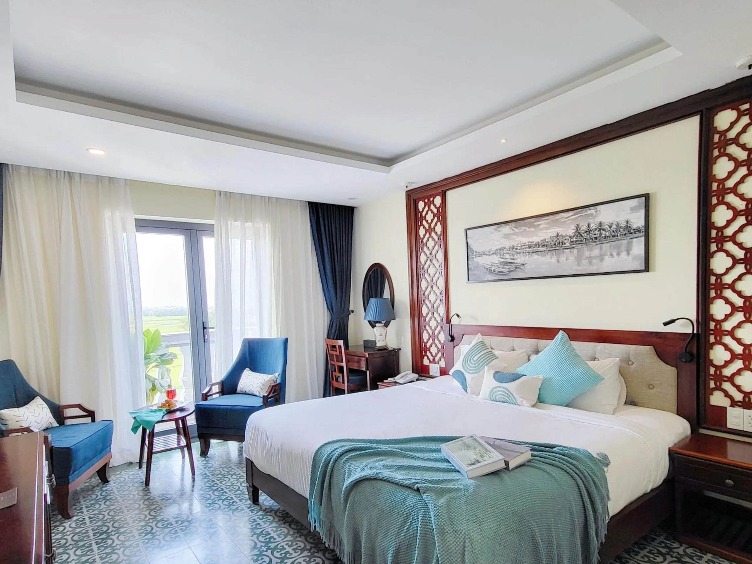 Bed in My Son Boutique Hotel & Spa Hoi An