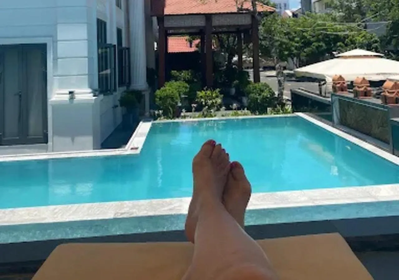 Swimming pool in My Son Boutique Hotel & Spa Hoi An