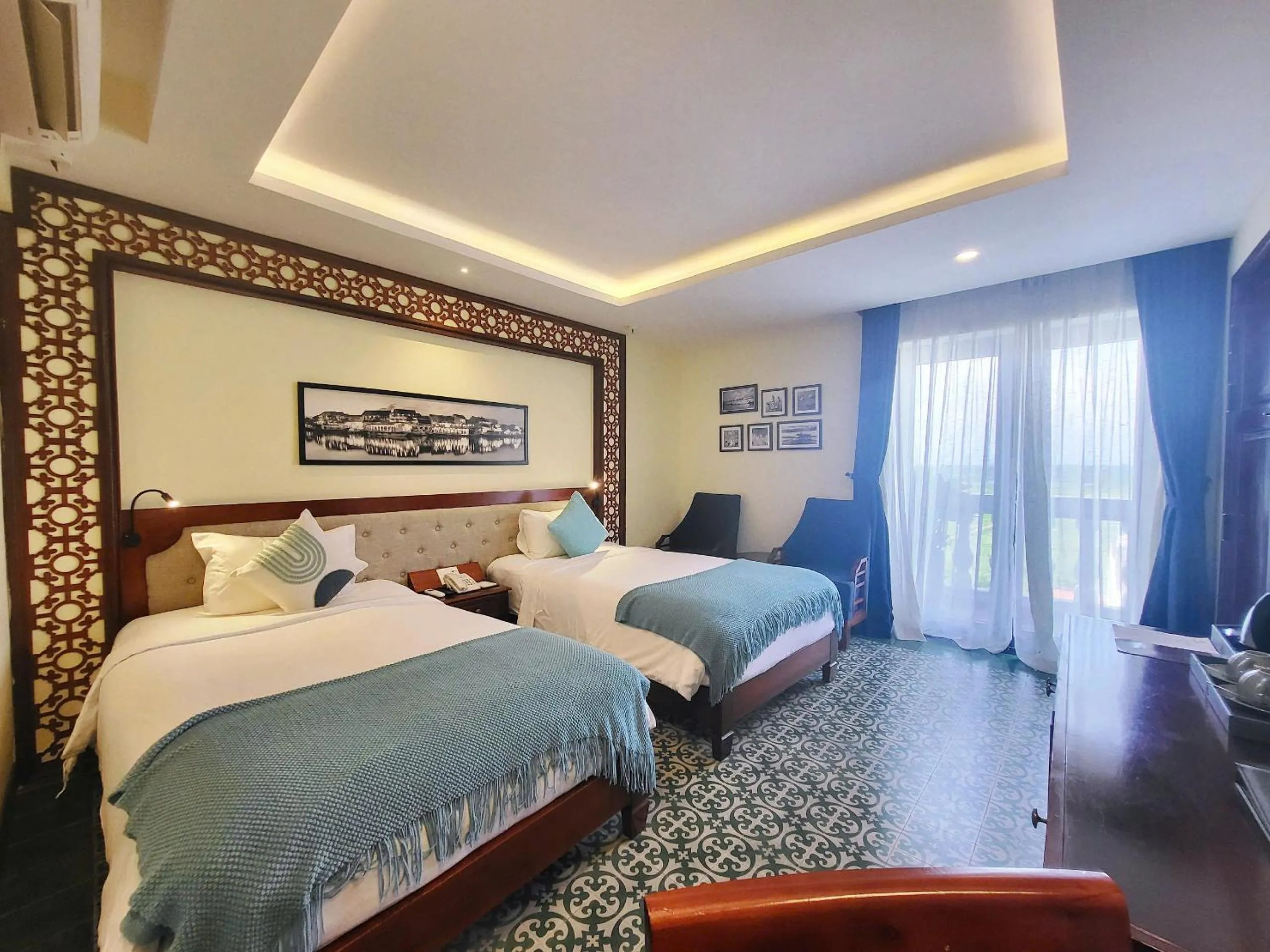 Bed in My Son Boutique Hotel & Spa Hoi An