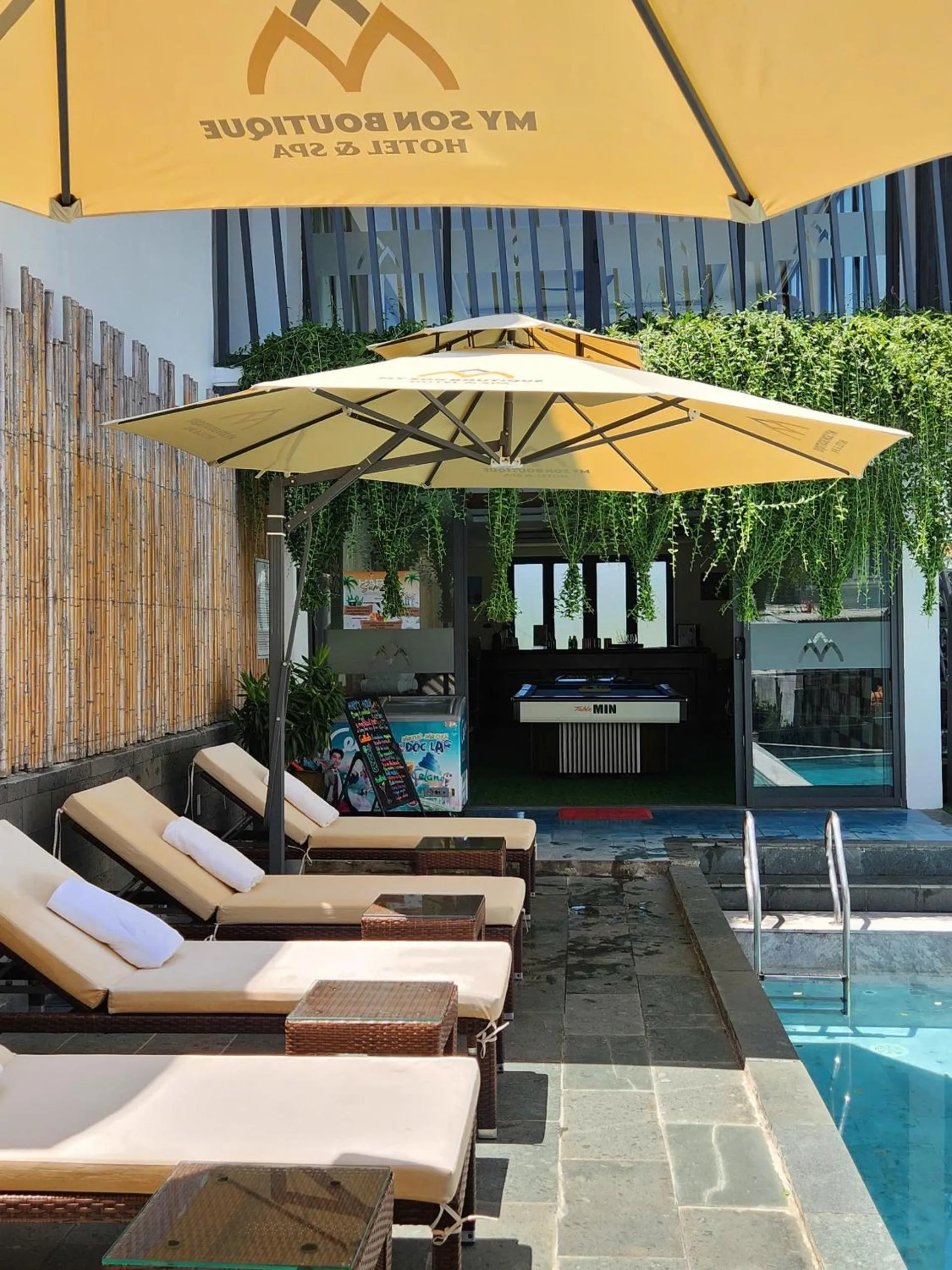 Patio in My Son Boutique Hotel & Spa Hoi An