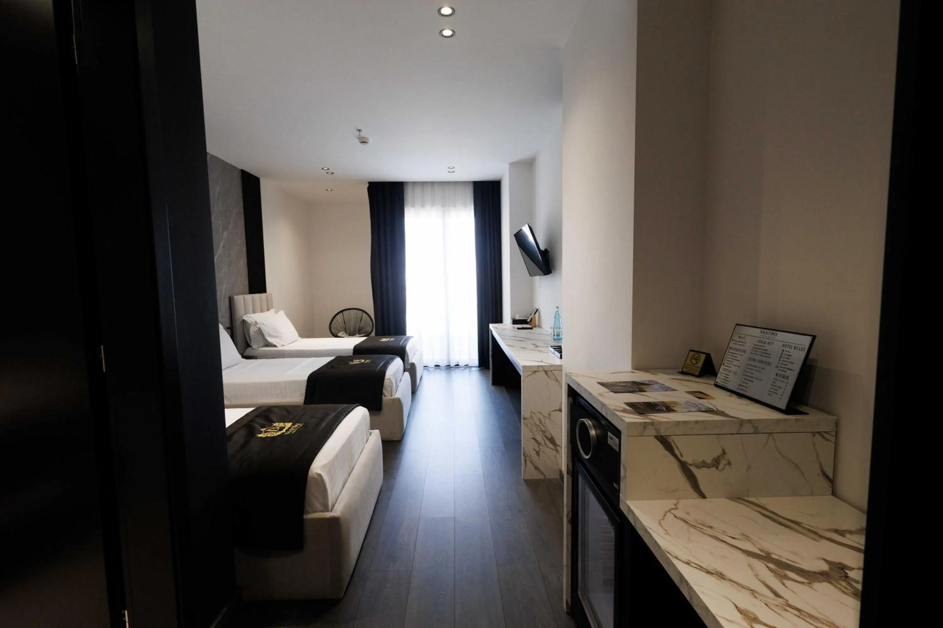 Bed in Destiny Hotel & SPA