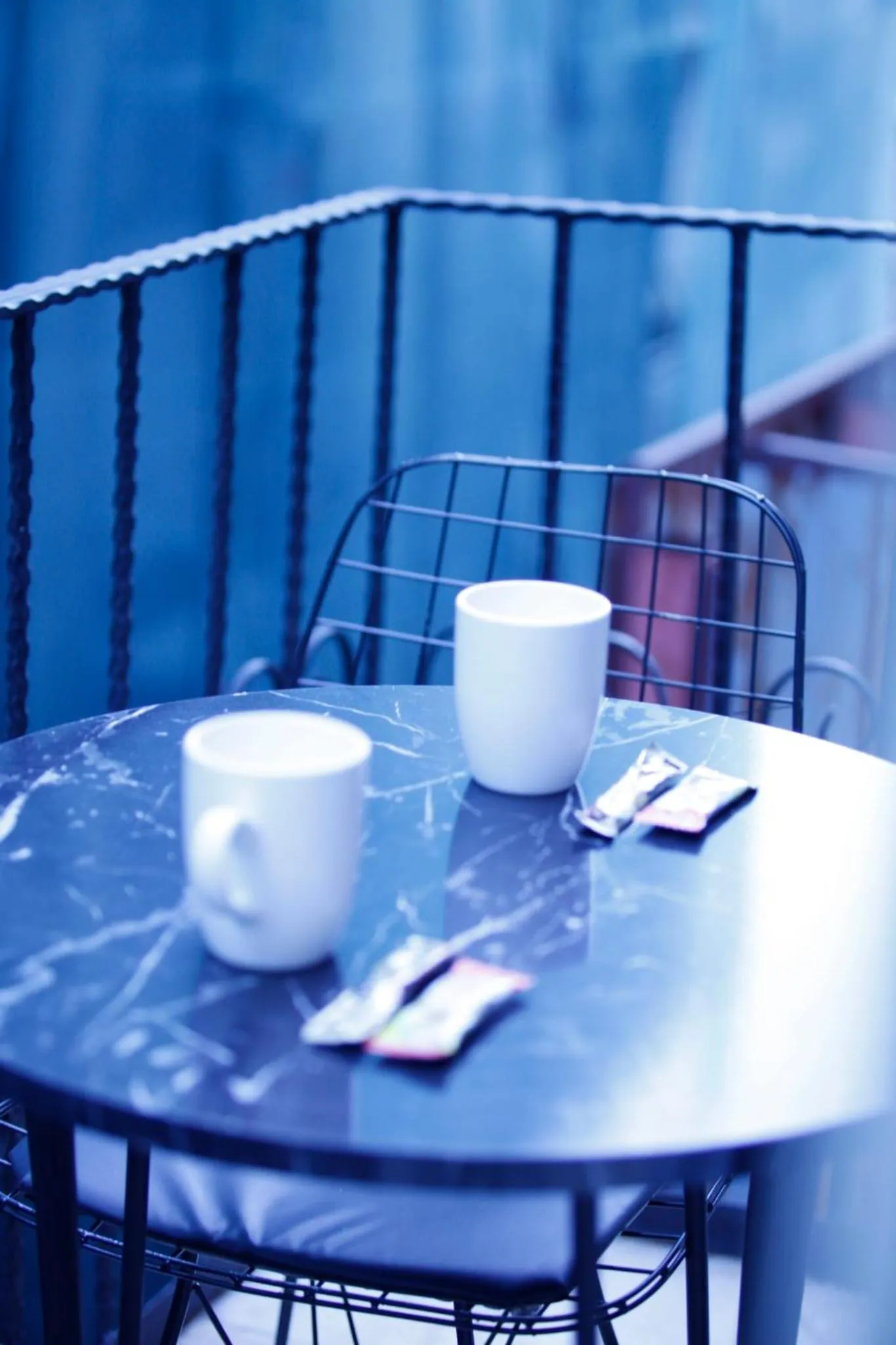 Balcony/Terrace in Taksim Nacre 360 Suit