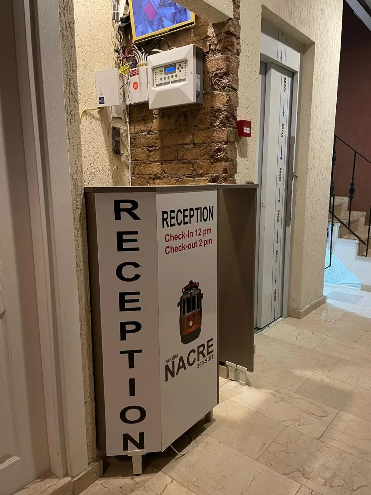 Property logo or sign in Taksim Nacre 360 Suit