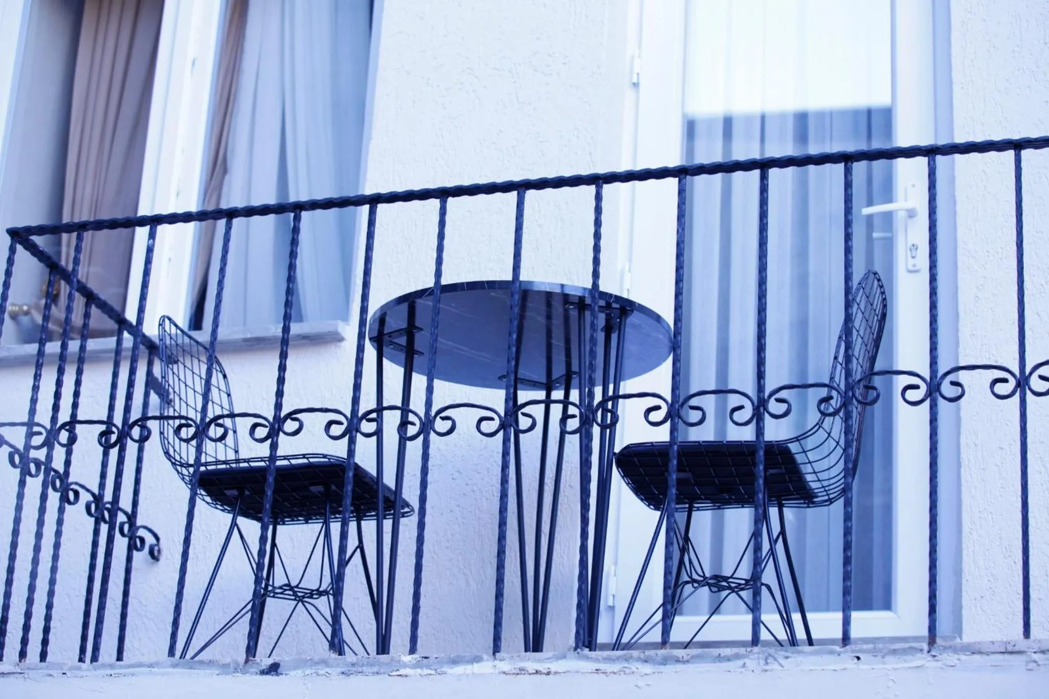 Balcony/Terrace in Taksim Nacre 360 Suit