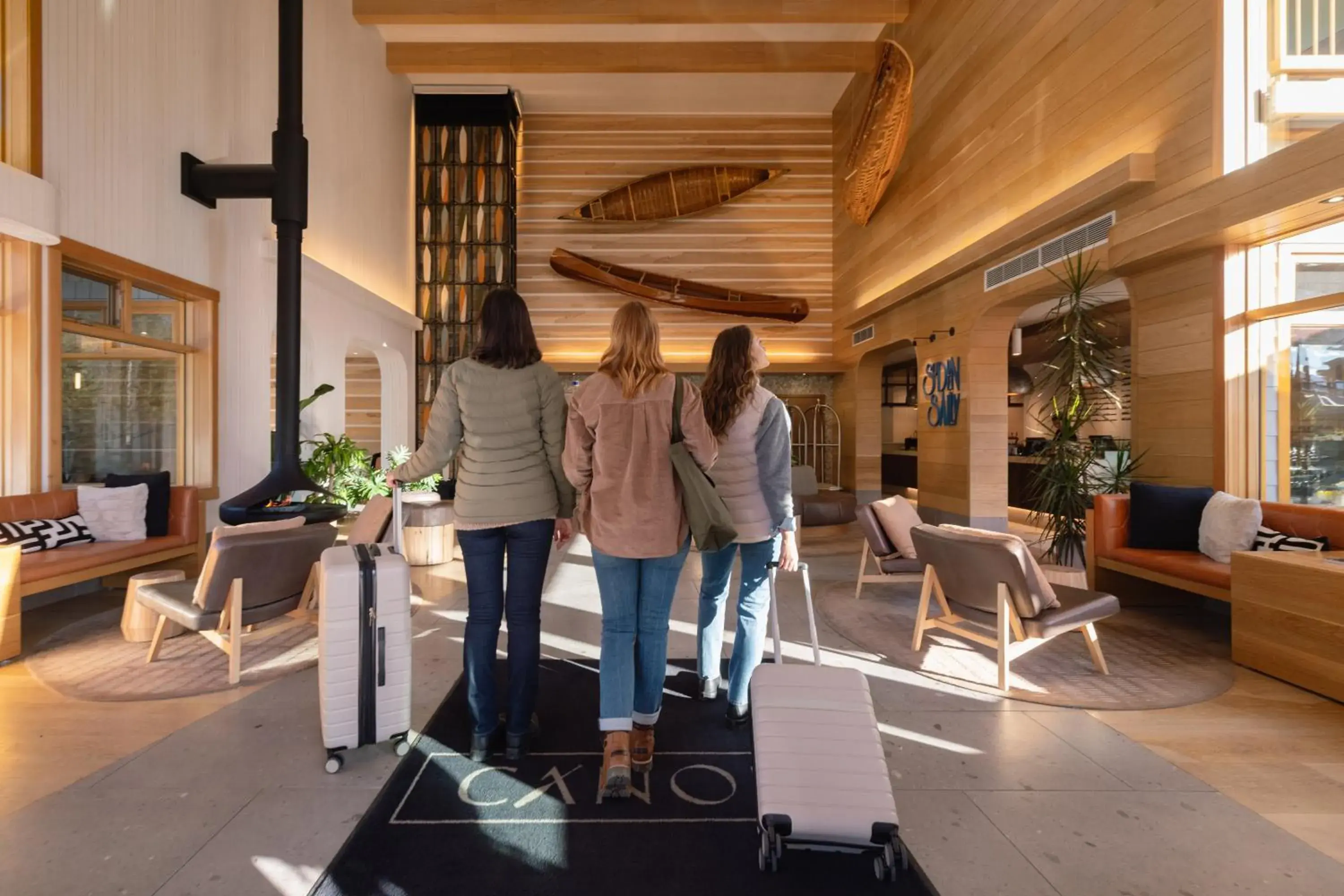 Lobby or reception in Hotel Canoe and Suites Lobby or reception in Hotel Canoe and Suites