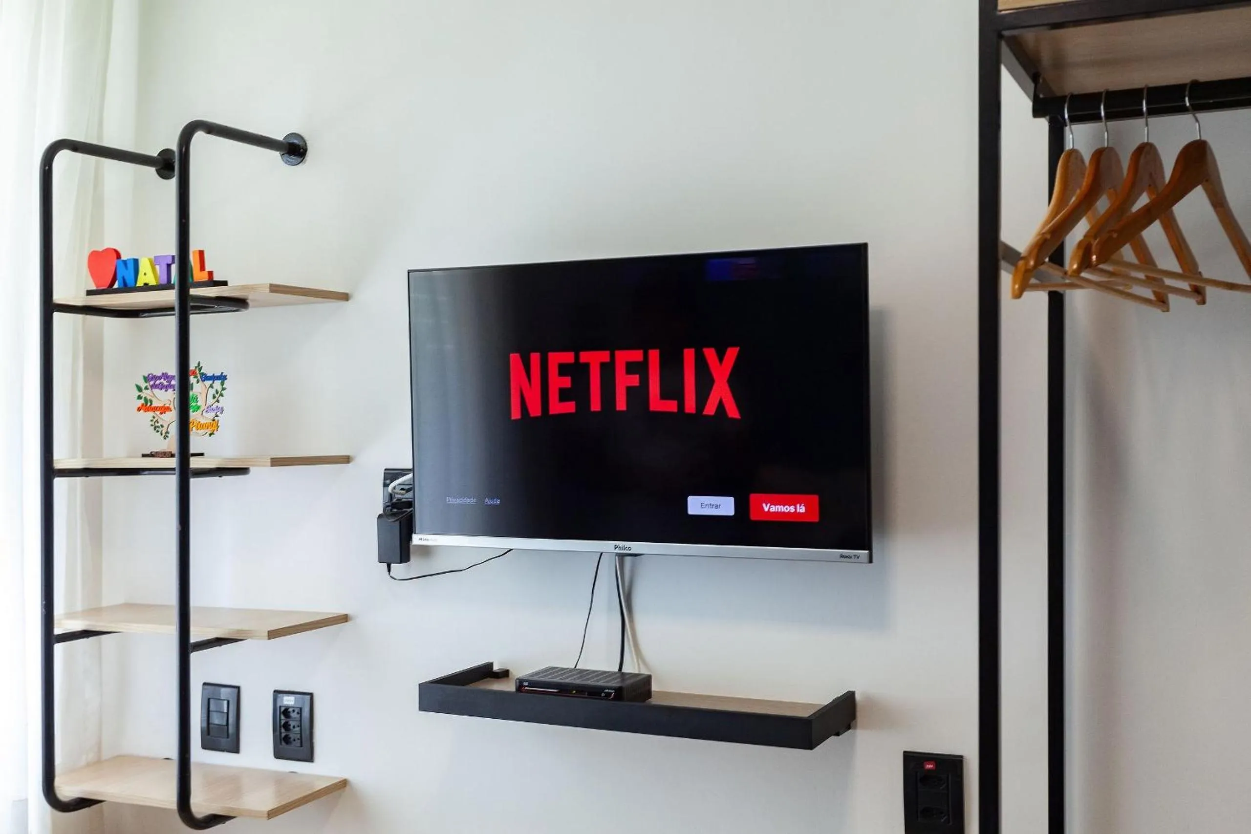 TV and multimedia in Ponta Negra Beach Residence