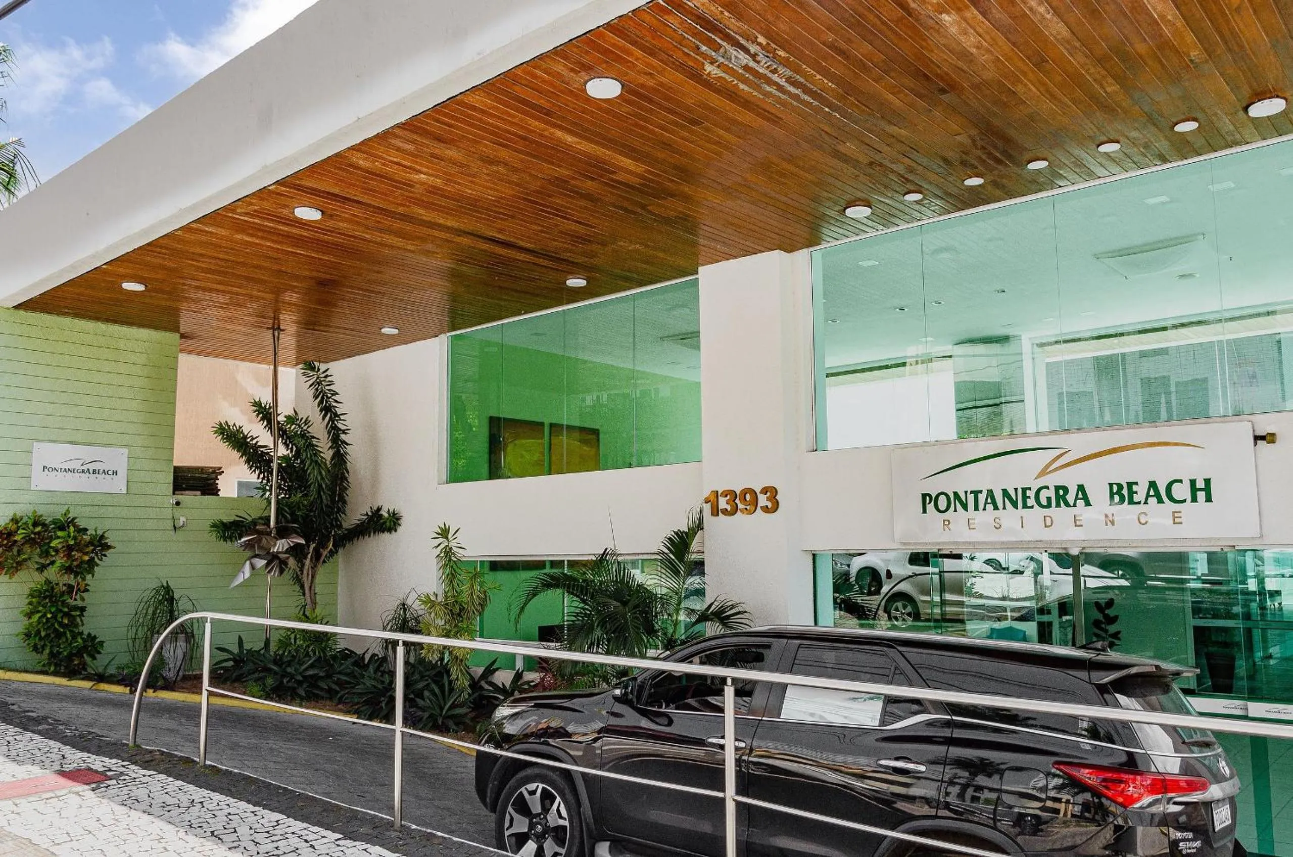 Facade/entrance in Ponta Negra Beach Residence