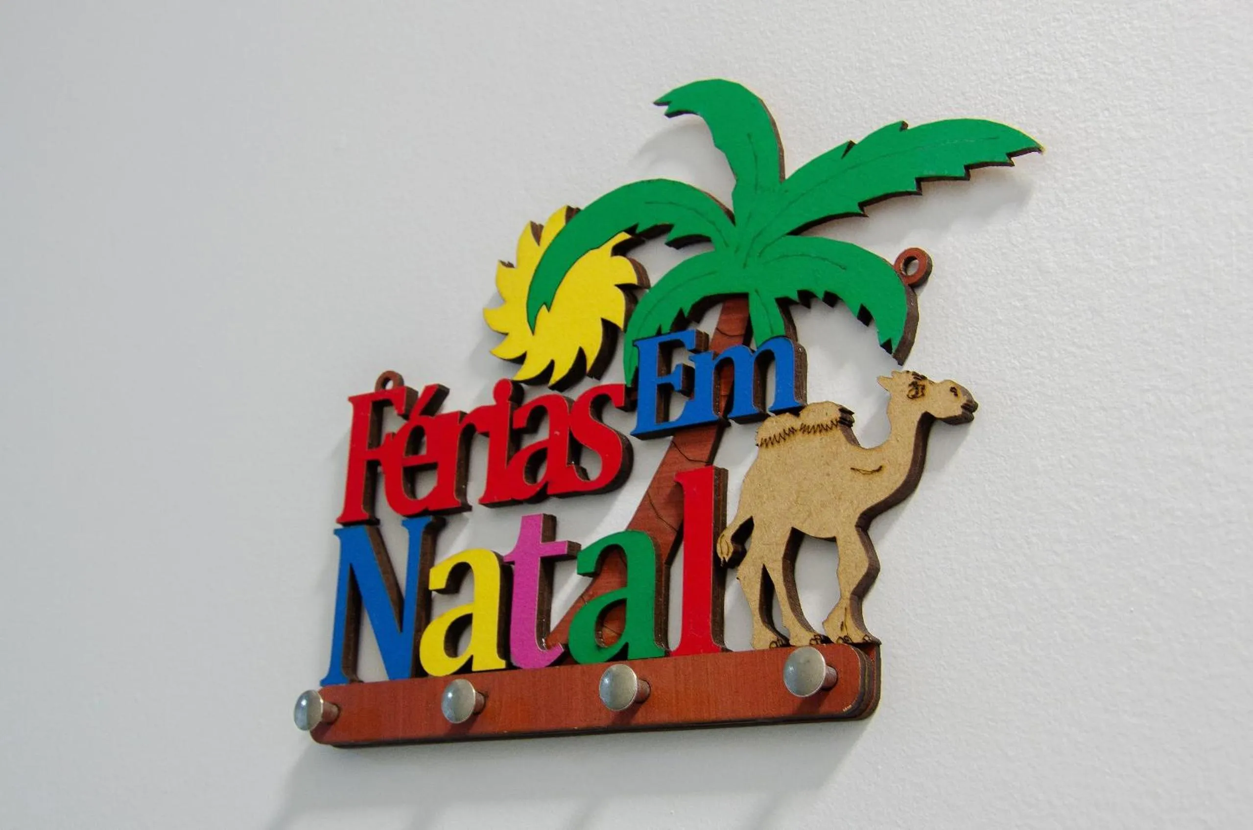 Decorative detail in Ponta Negra Beach Residence