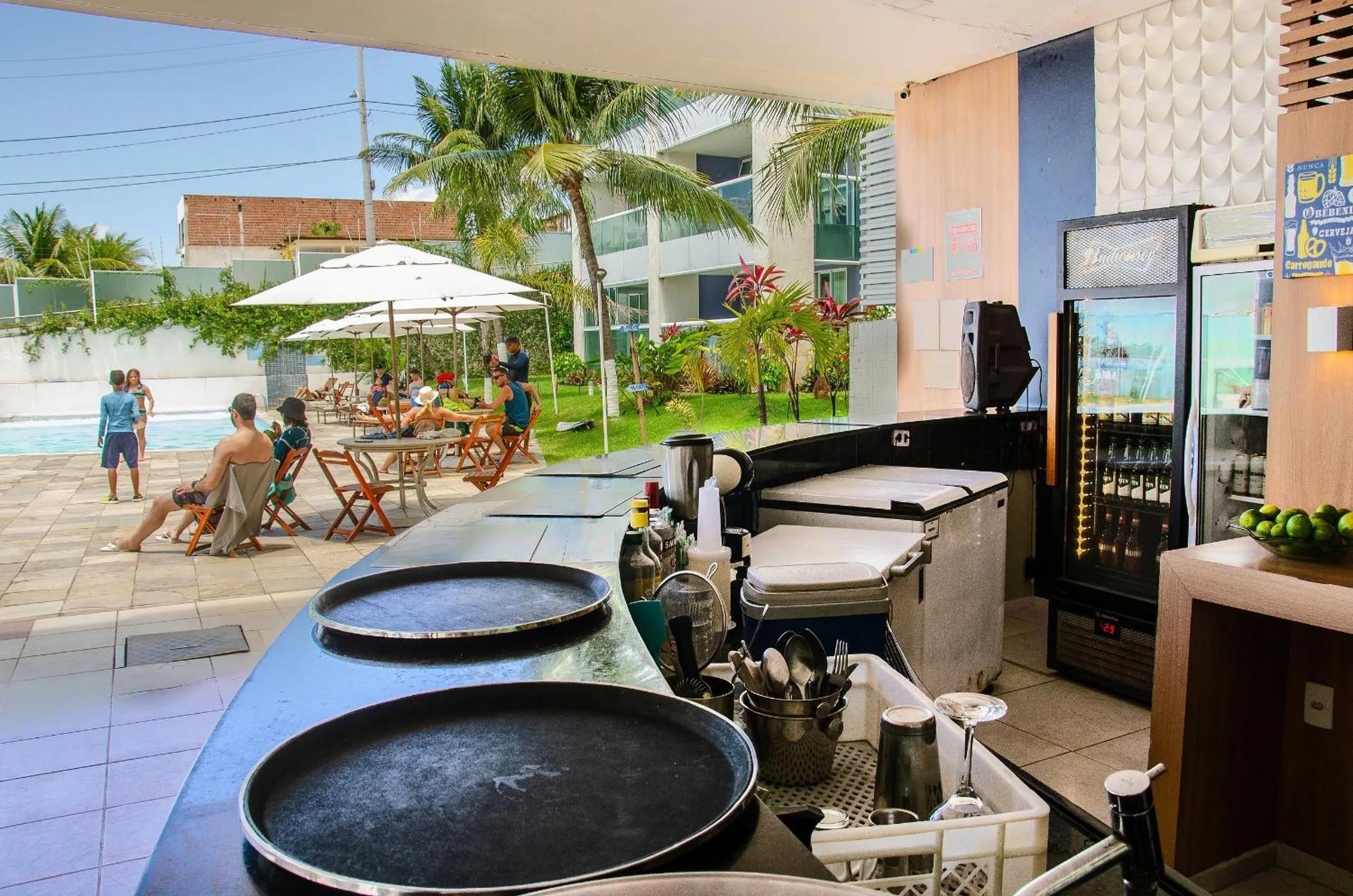 Restaurant/places to eat in Ponta Negra Beach Residence