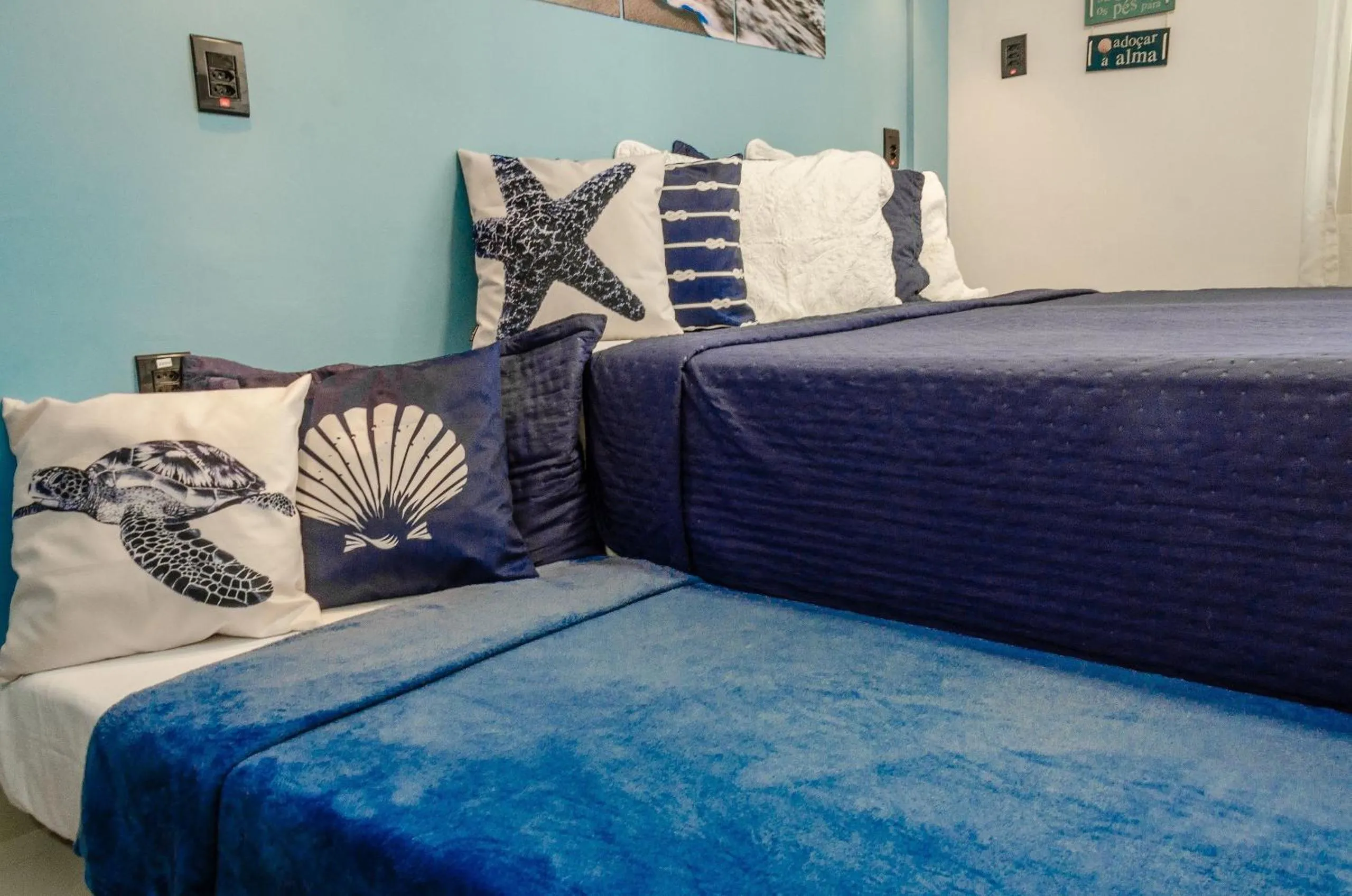 Bed in Ponta Negra Beach Residence