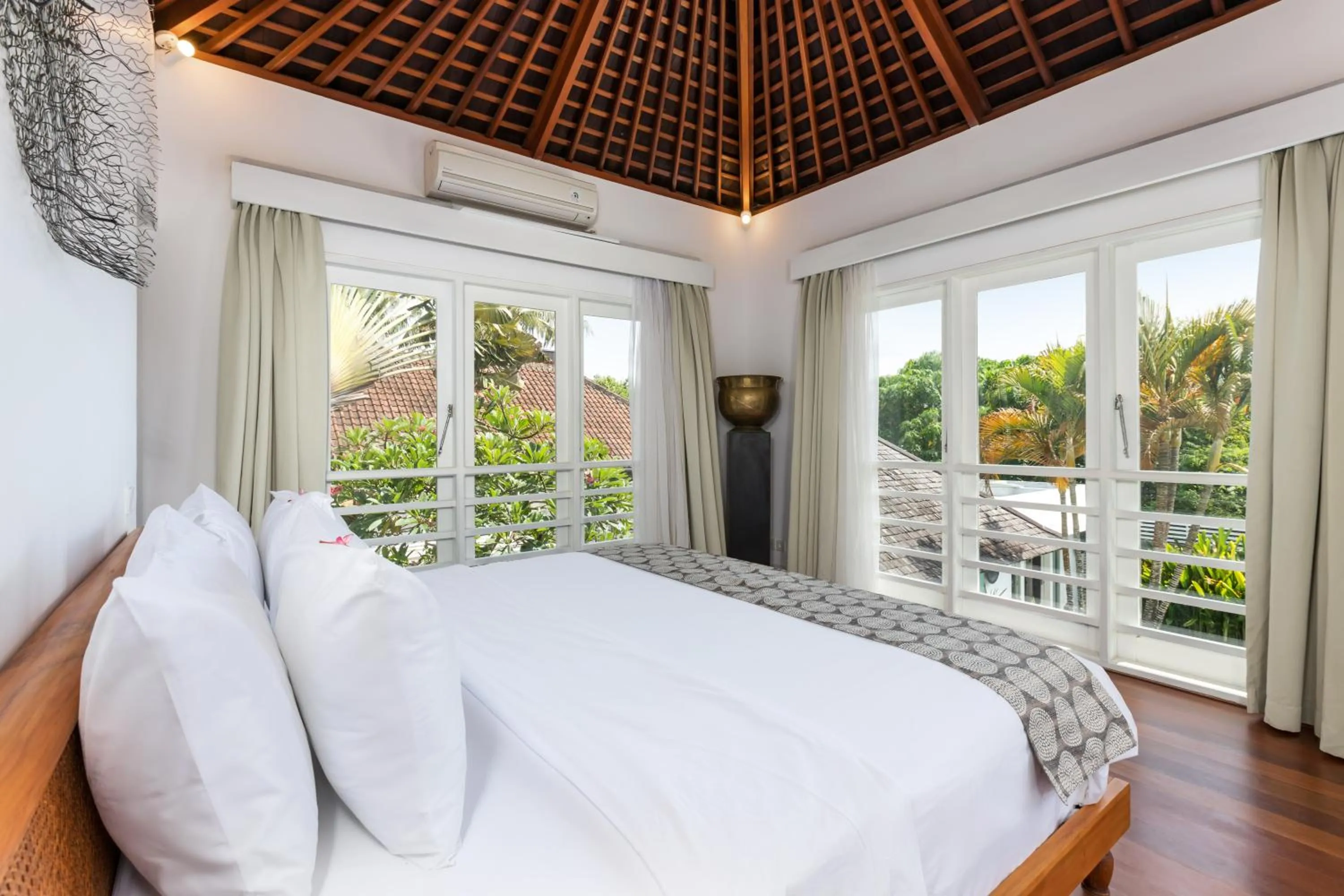 Bedroom, Bed in Kerta Rama Seminyak by Kerta Living