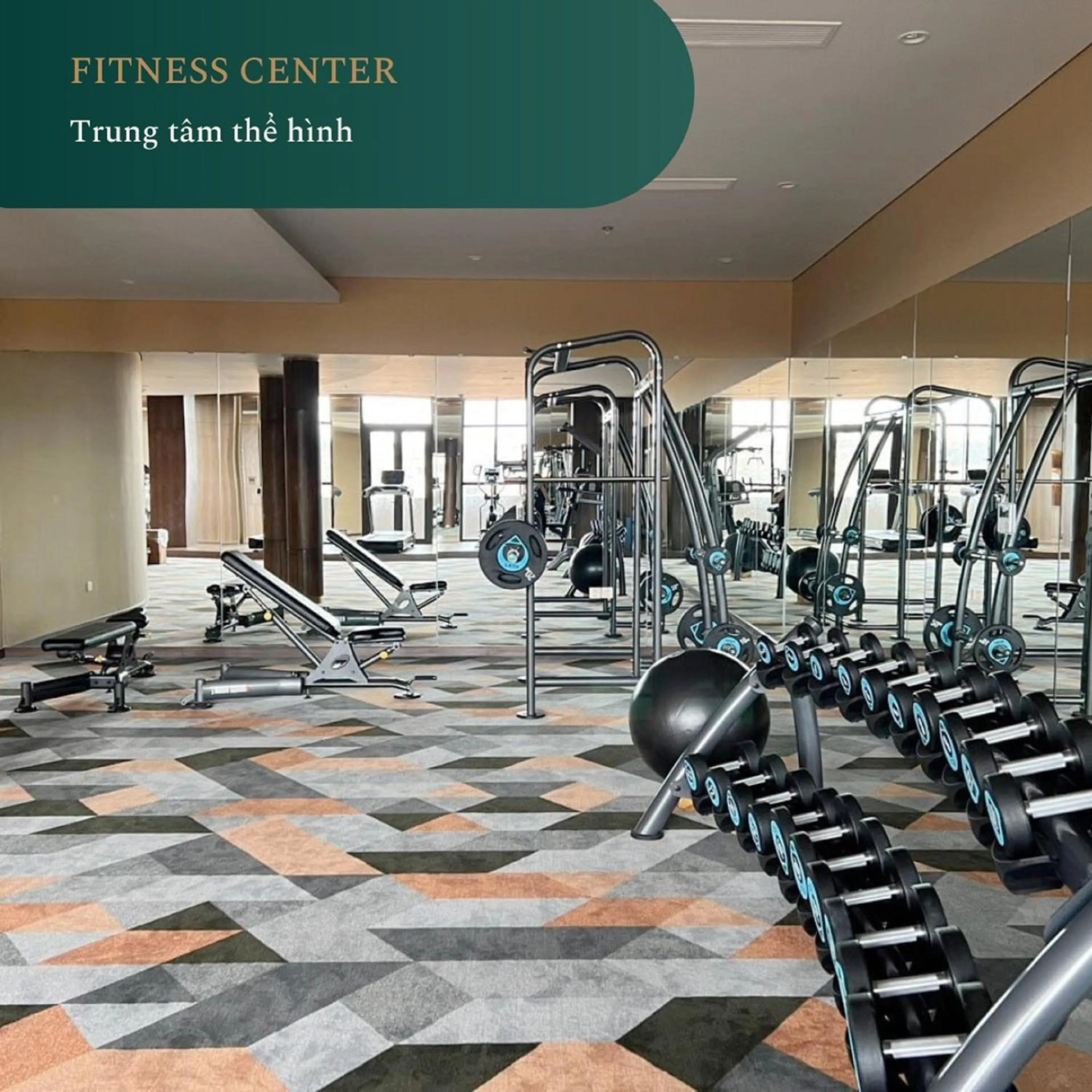 Fitness centre/facilities in Mandala Cham Bay Mũi Né