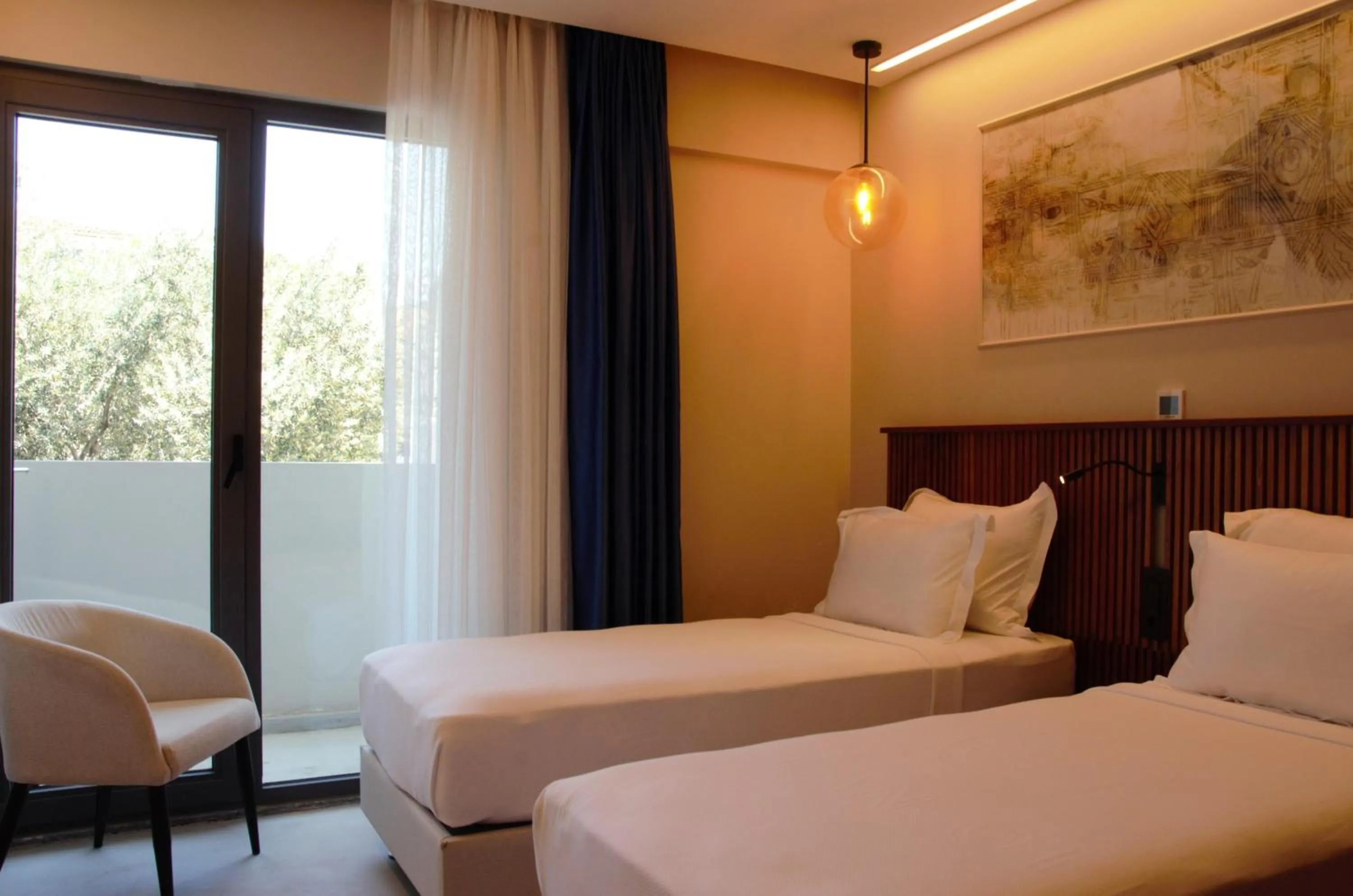 Balcony/Terrace, Bed in ERTAN OTEL