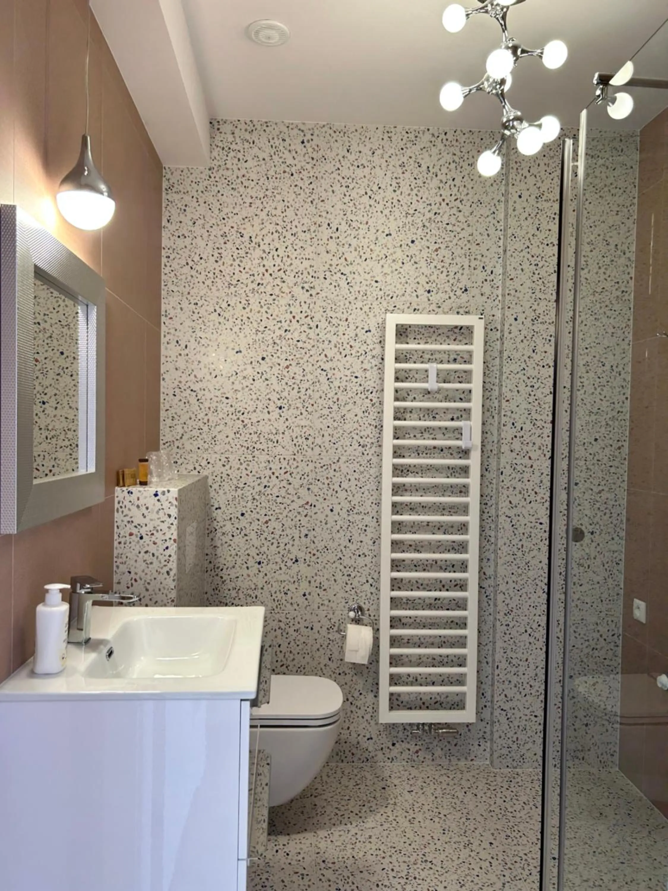 Shower in Red Barn