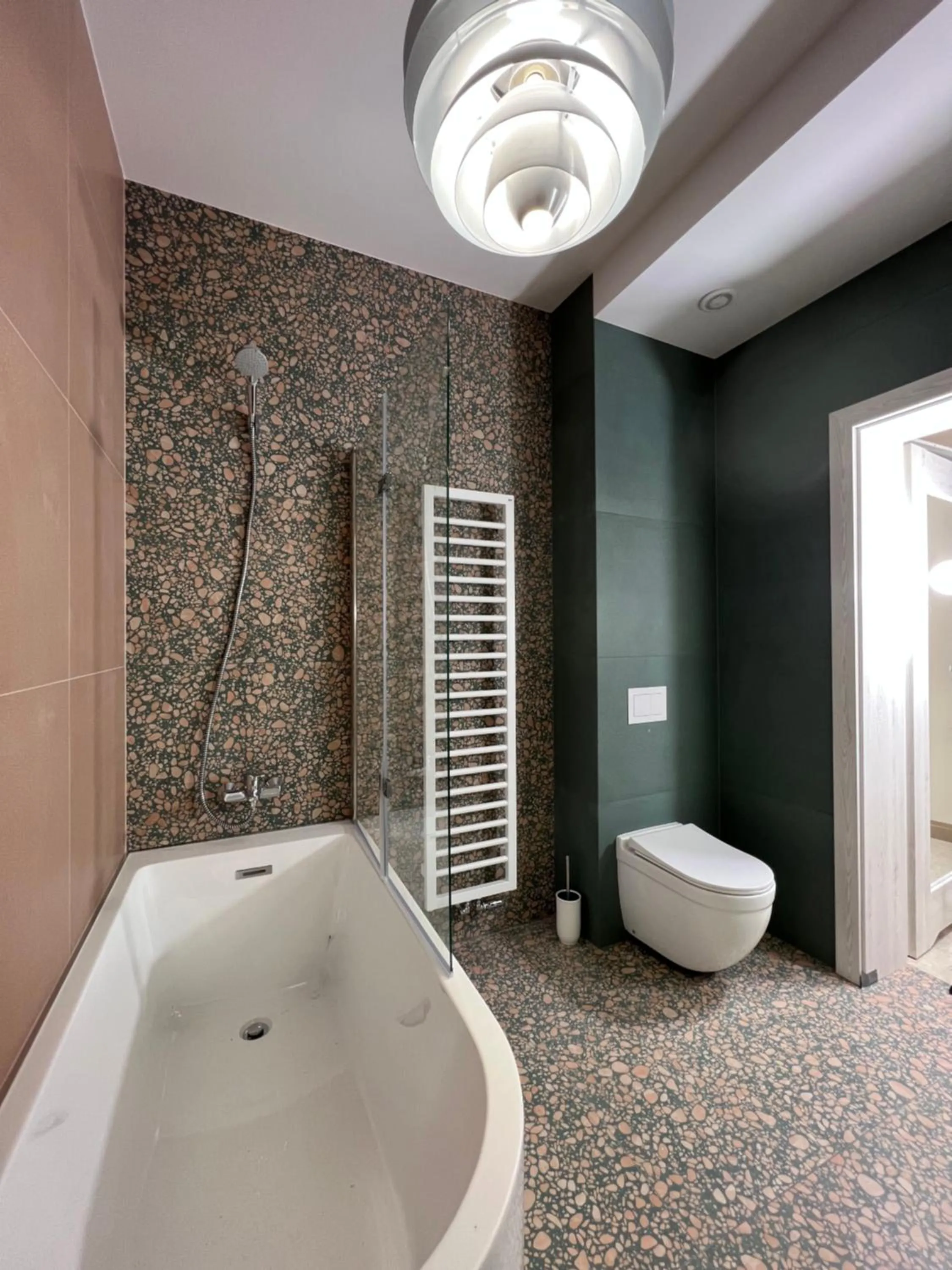 Shower in Red Barn