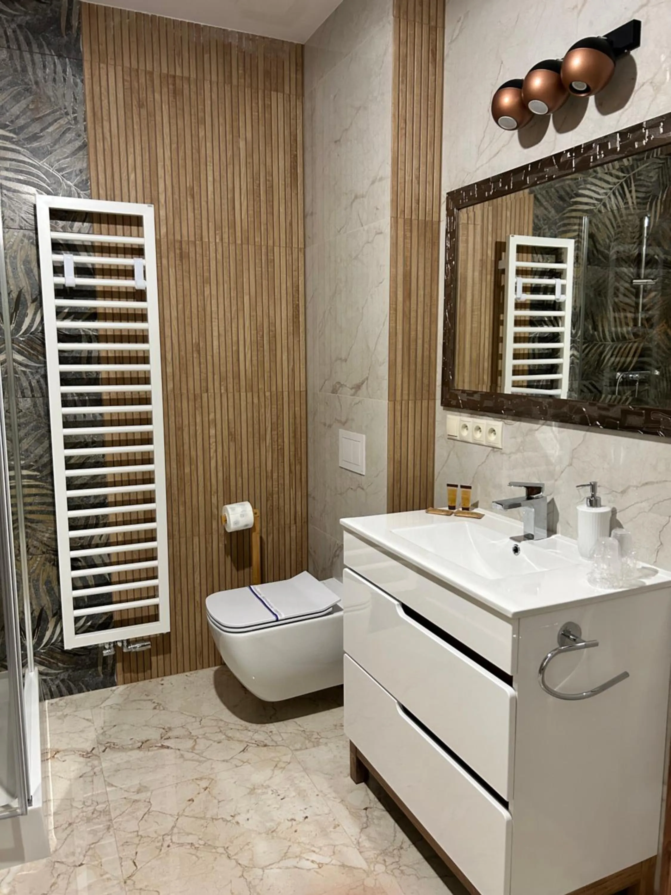 Shower in Red Barn