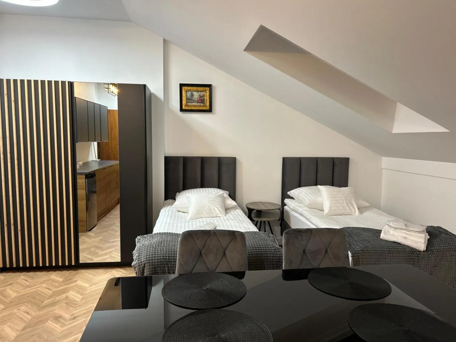 Bed in Red Barn