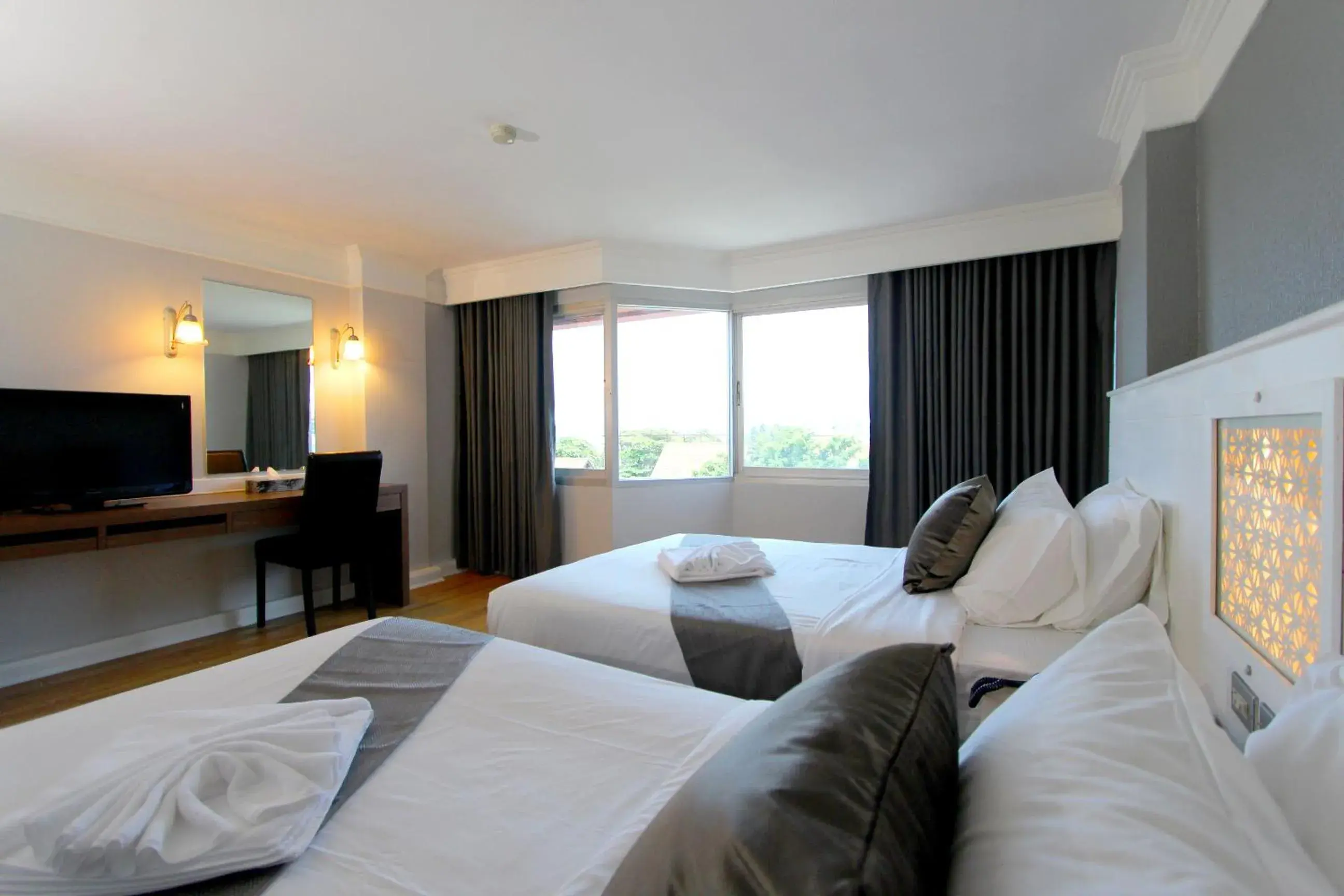 Bed in Coco Beach Hotel Jomtien Pattaya Bed in Coco Beach Hotel Jomtien Pattaya