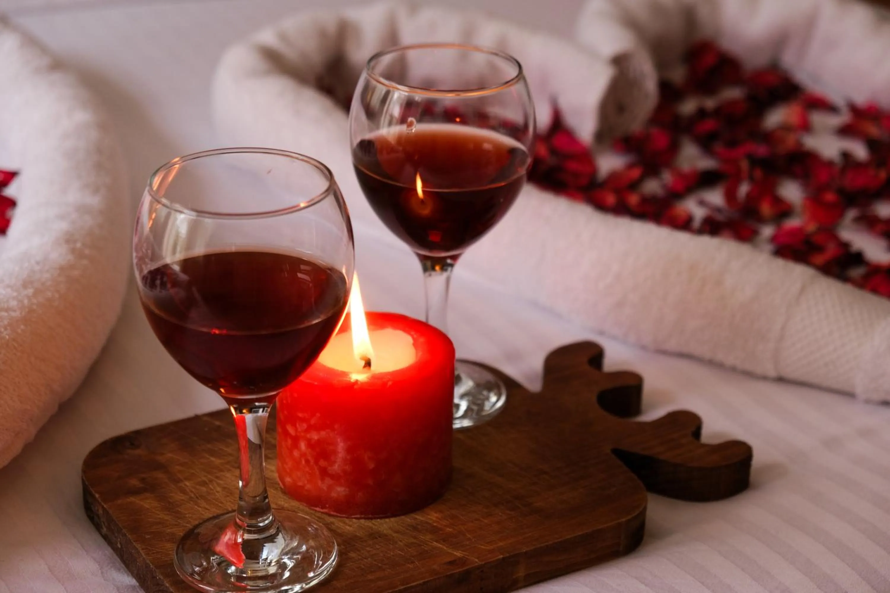 Bed in Taksim Nikea Suites 80