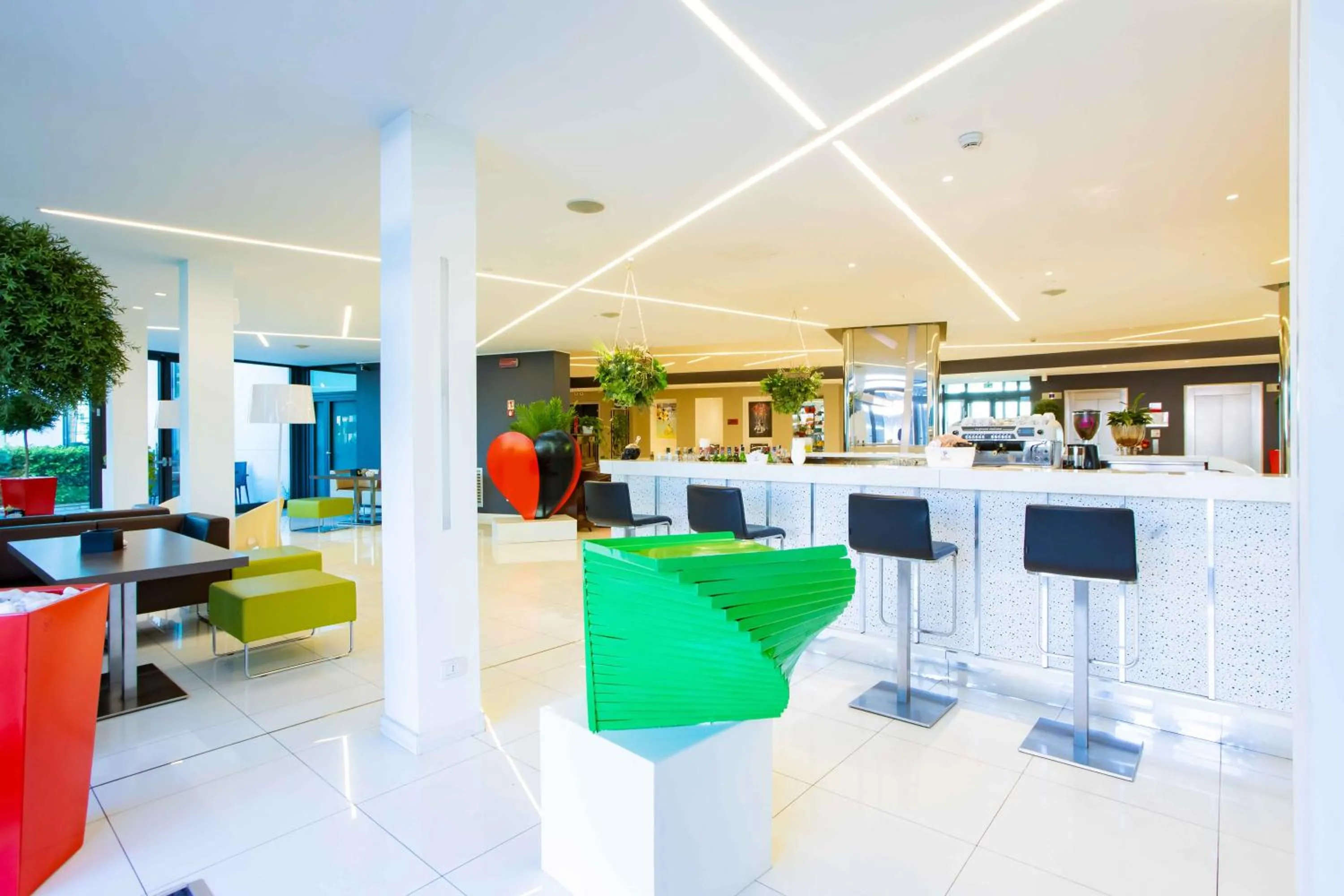 Lobby or reception in AN Hotel Milano Melegnano