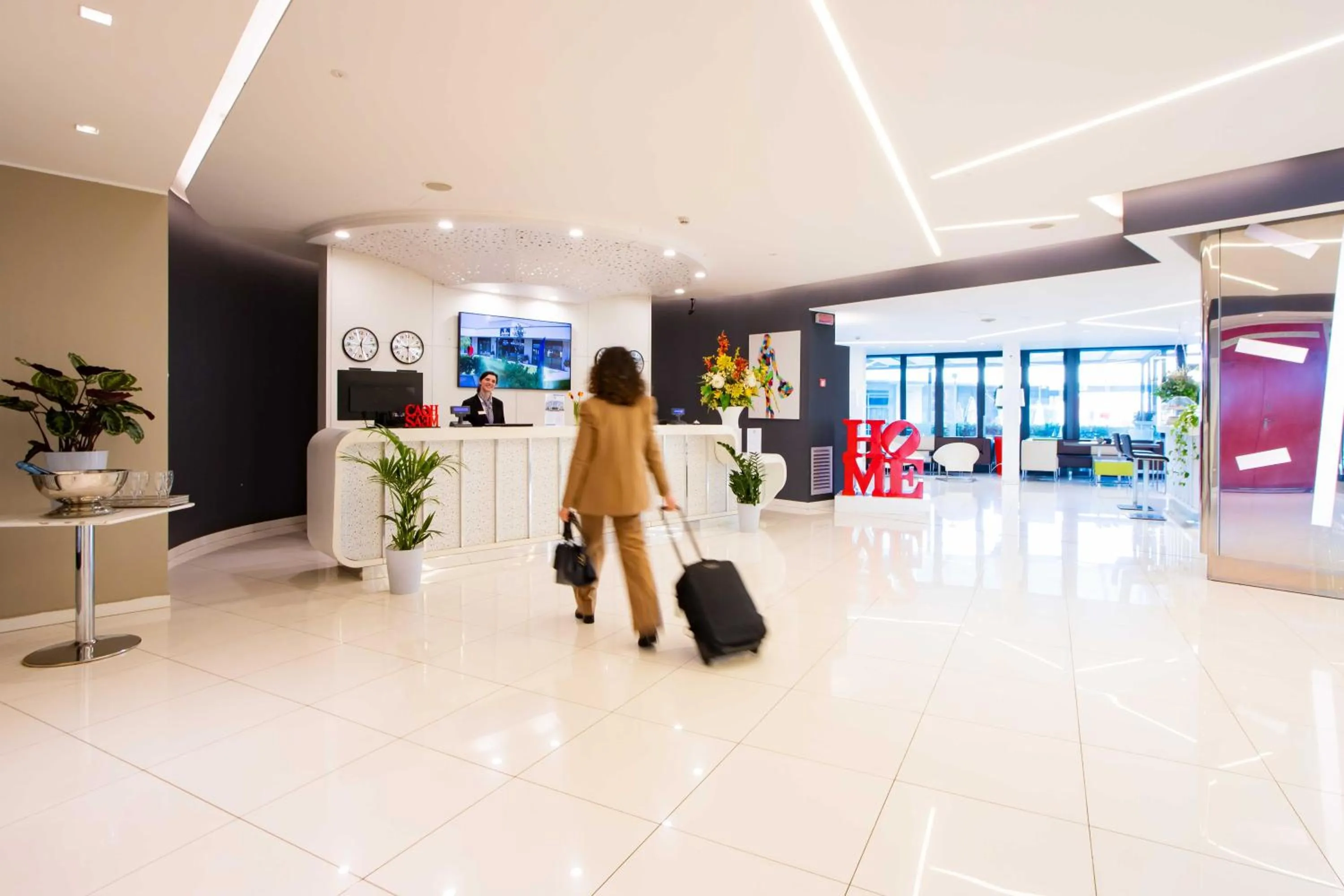 Lobby or reception in AN Hotel Milano Melegnano