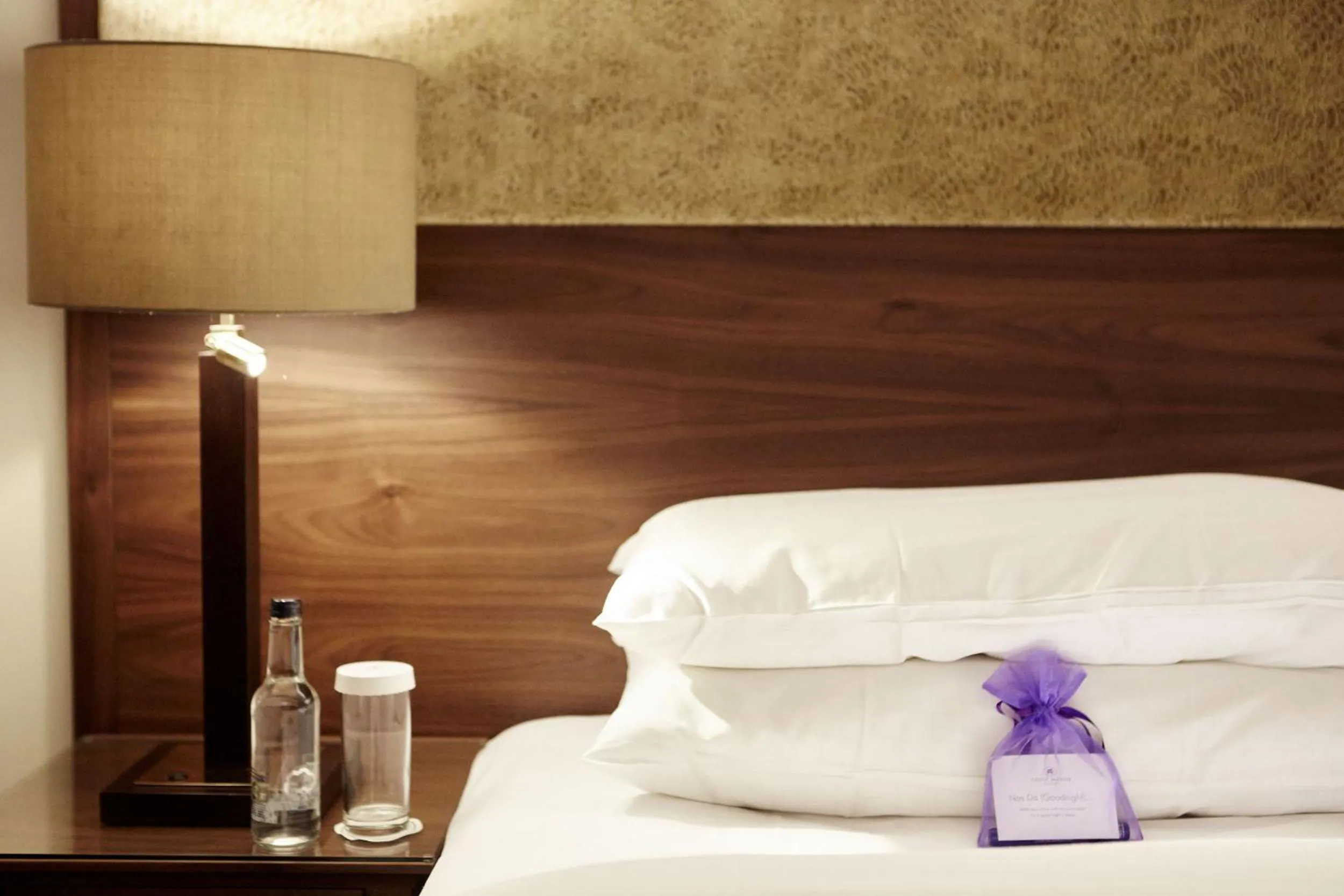 Bed in The Celtic Manor Resort