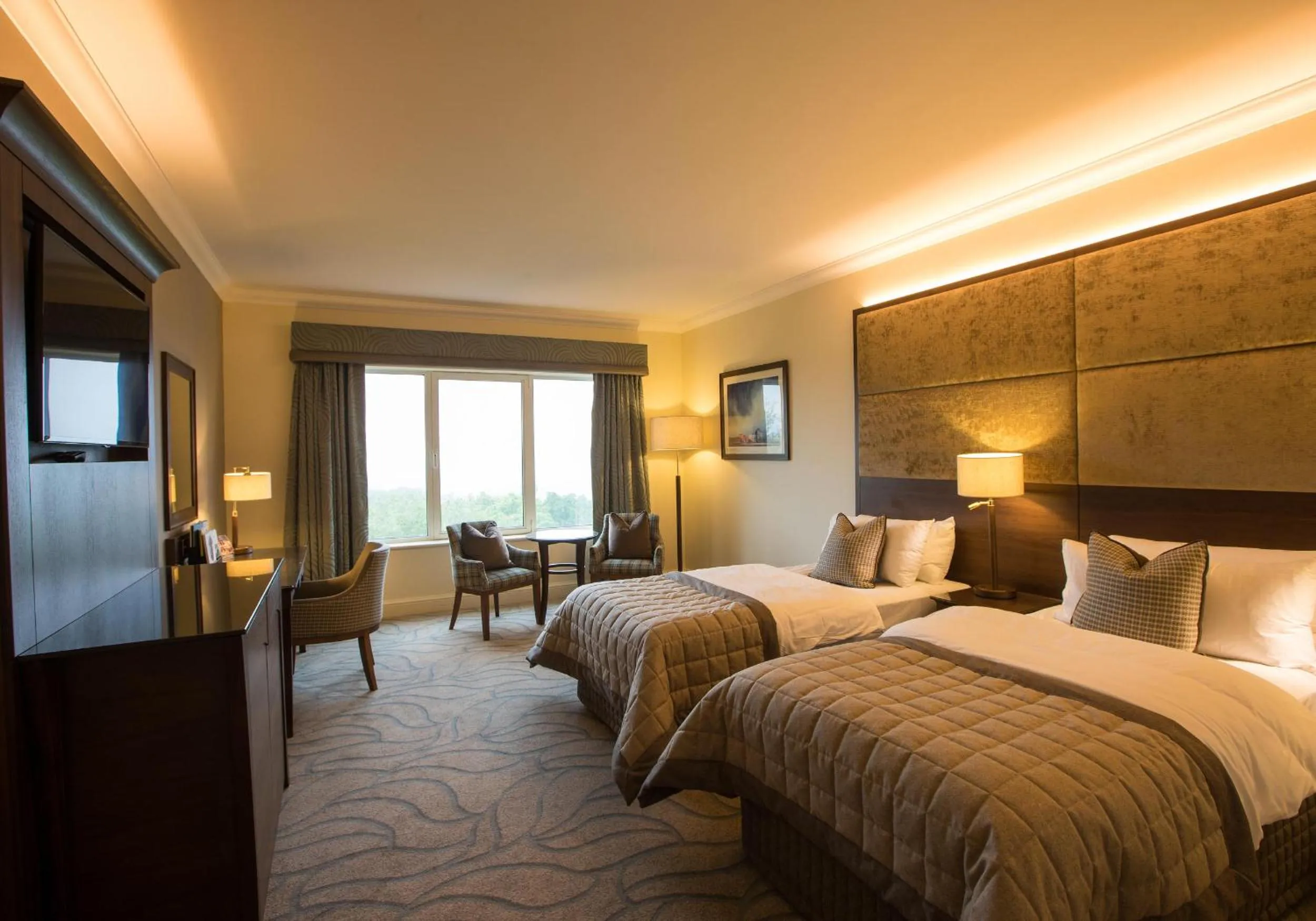 Bed in The Celtic Manor Resort