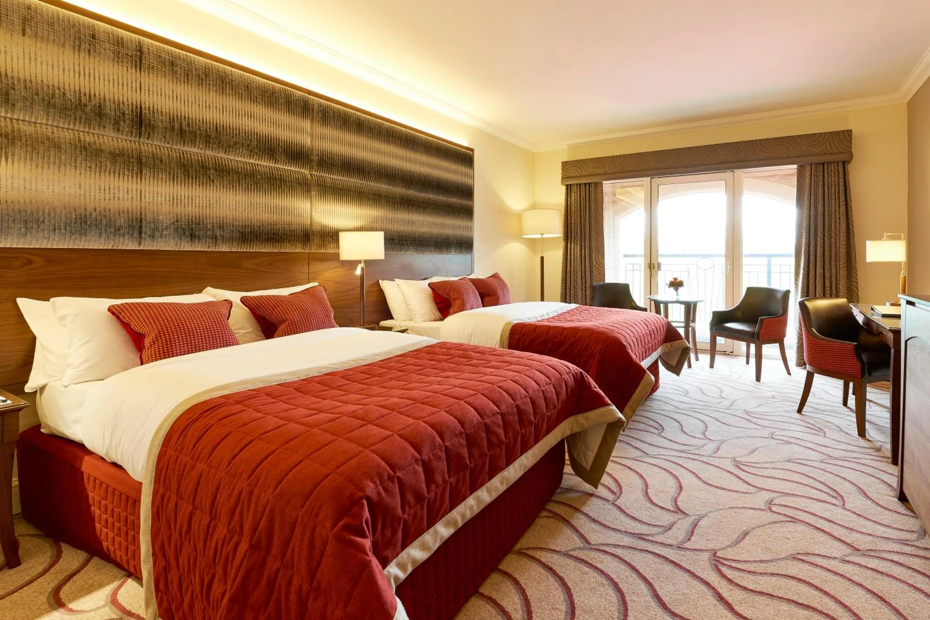 Bed in The Celtic Manor Resort