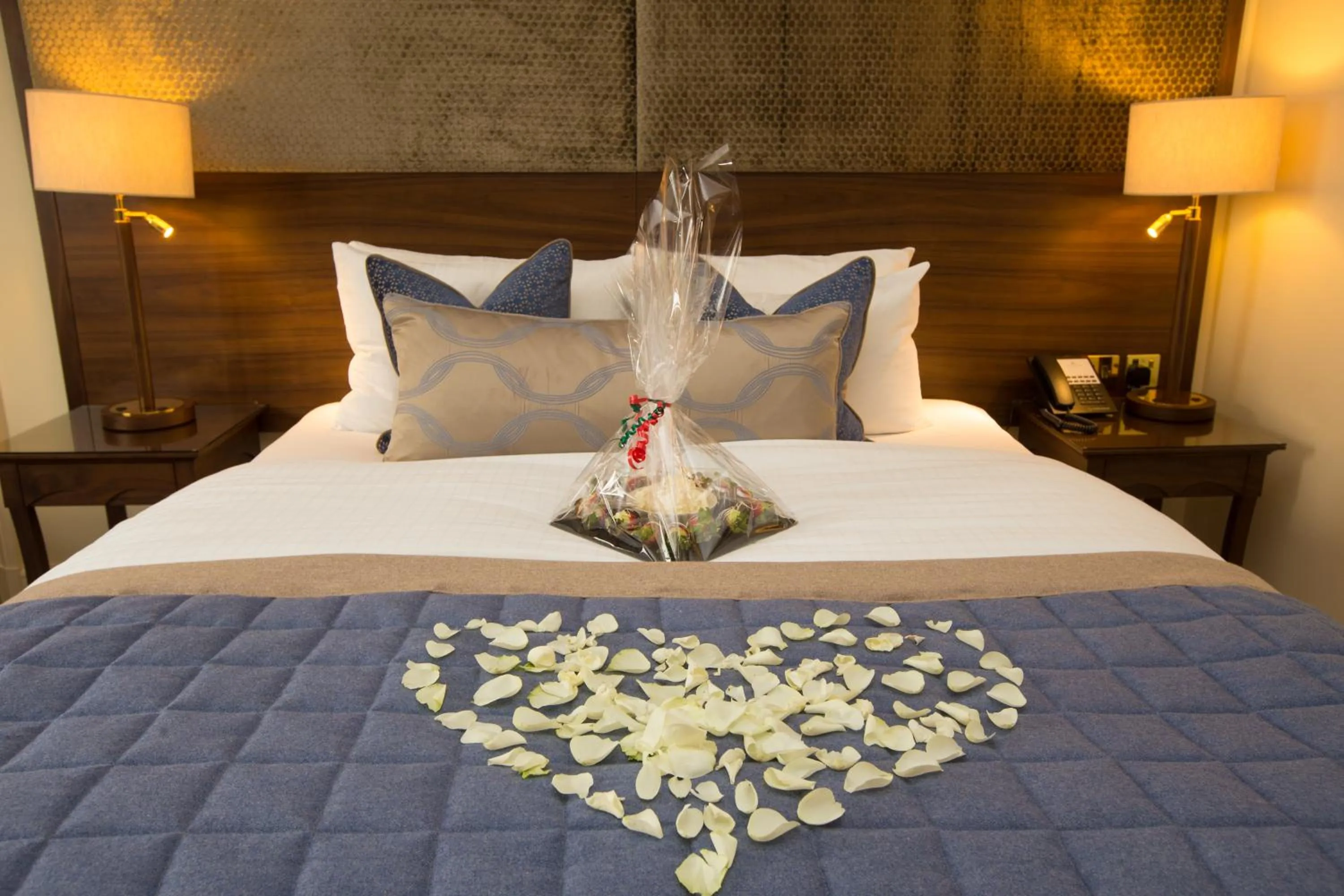 Bed in The Celtic Manor Resort