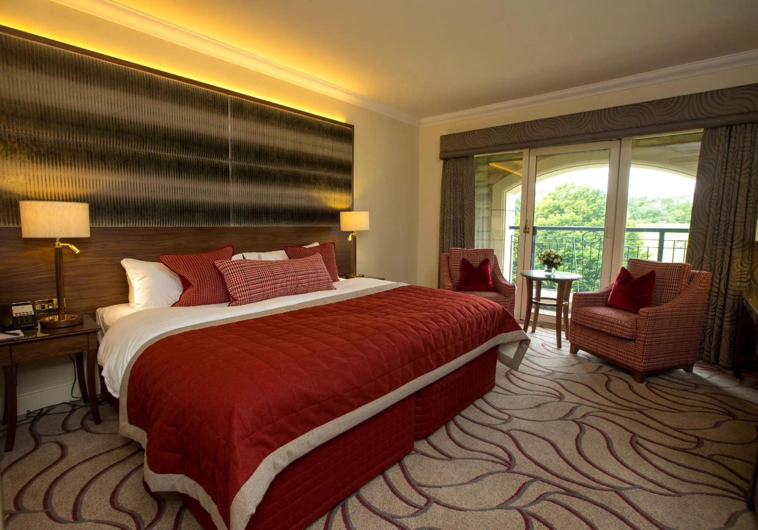 Bed in The Celtic Manor Resort