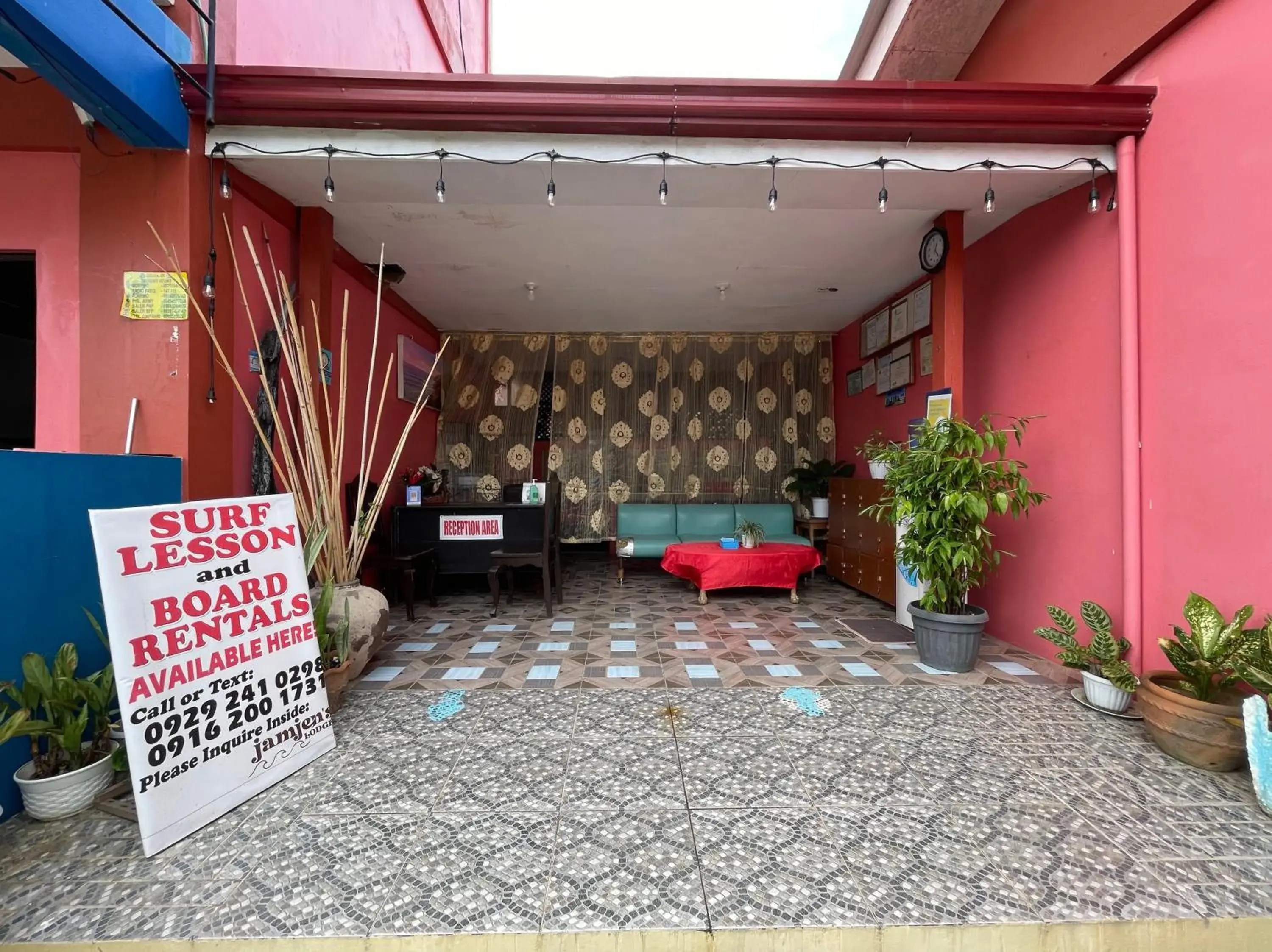 Lobby or reception in Jamjen's Lodge Lobby or reception in Jamjen's Lodge