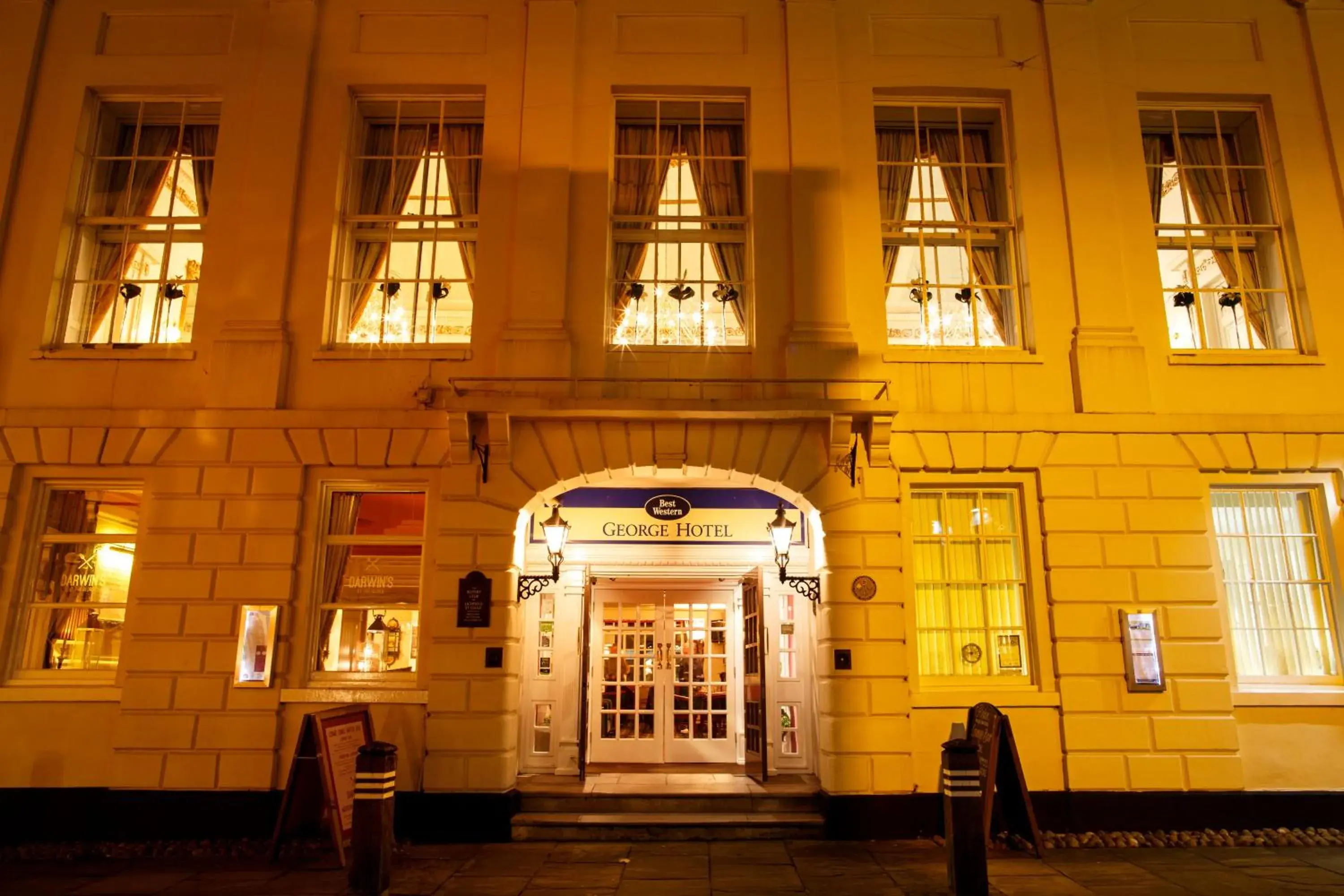 Facade/entrance in Best Western Lichfield City Centre The George Hotel Facade/entrance in Best Western Lichfield City Centre The George Hotel
