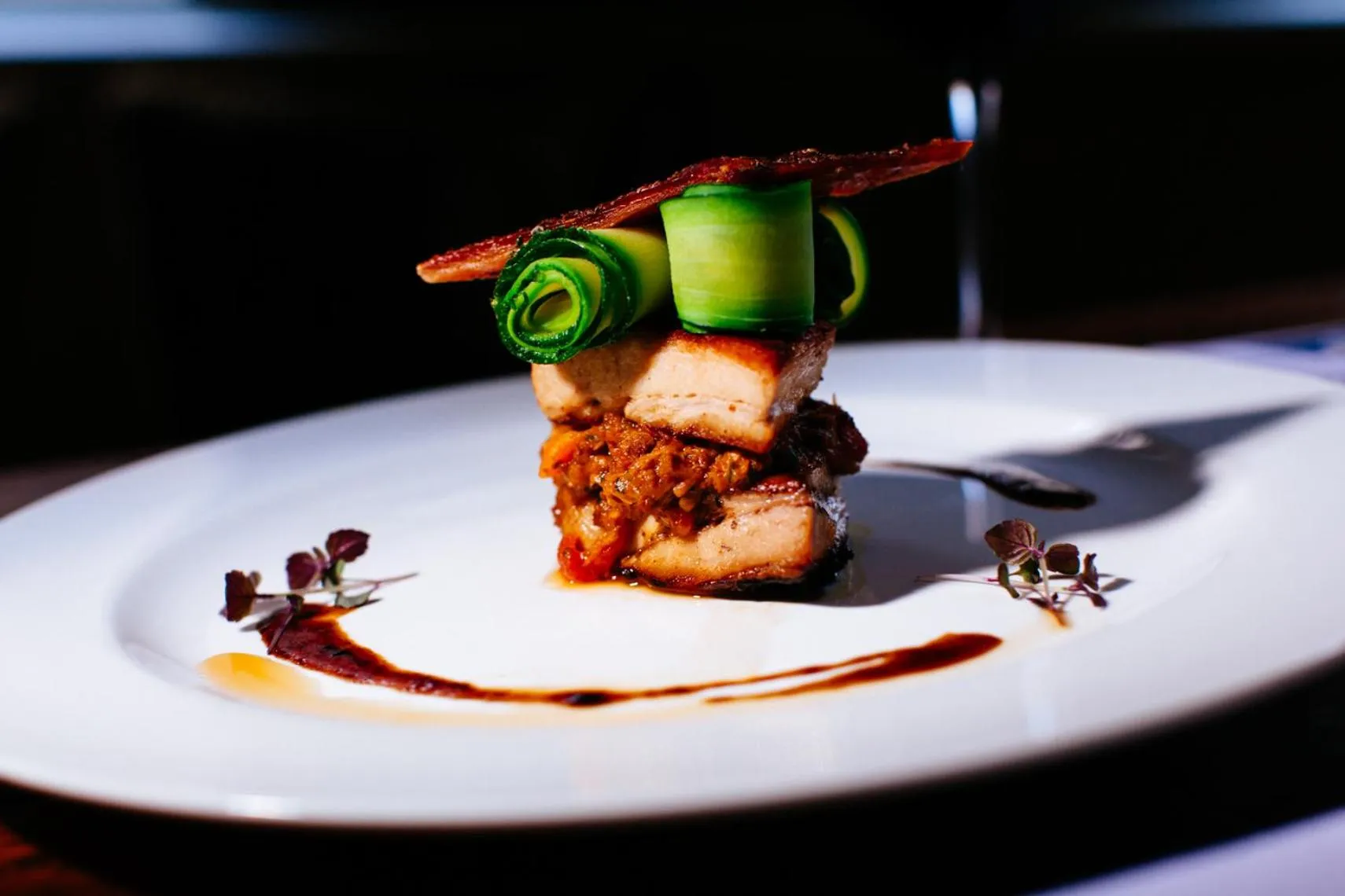 Food close-up in Best Western Lichfield City Centre The George Hotel