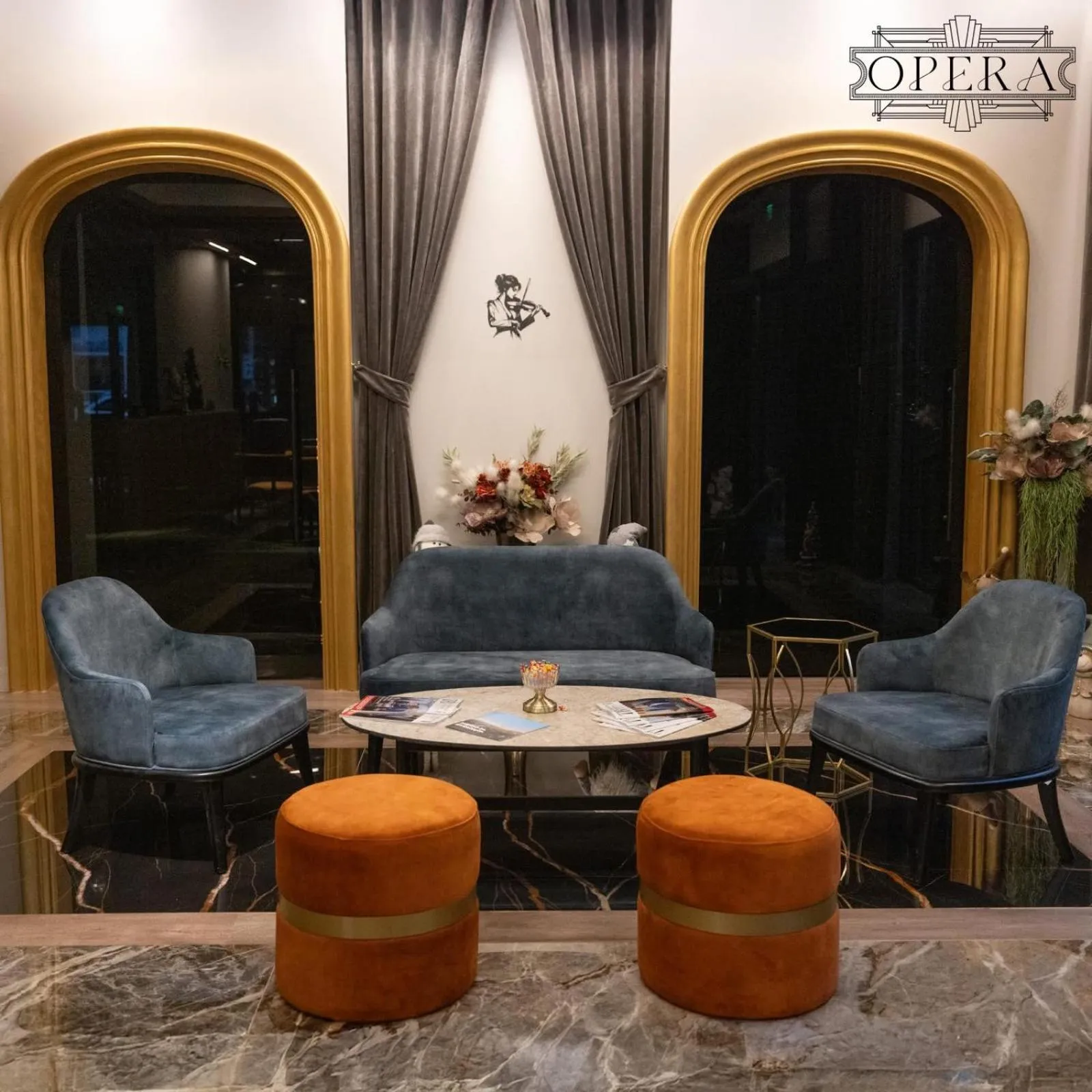 Lobby or reception in Opera Hotel