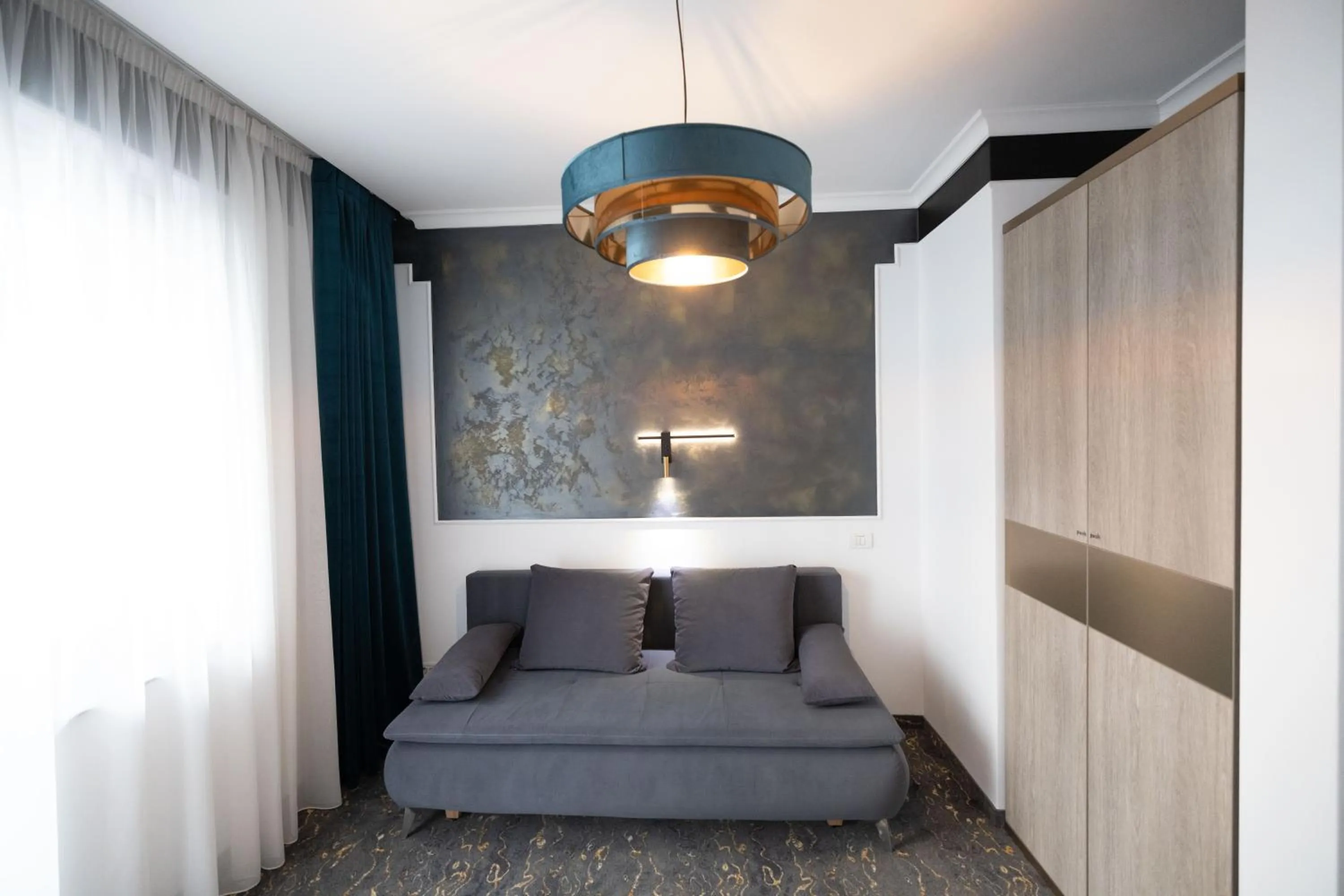 Seating area in Opera Hotel