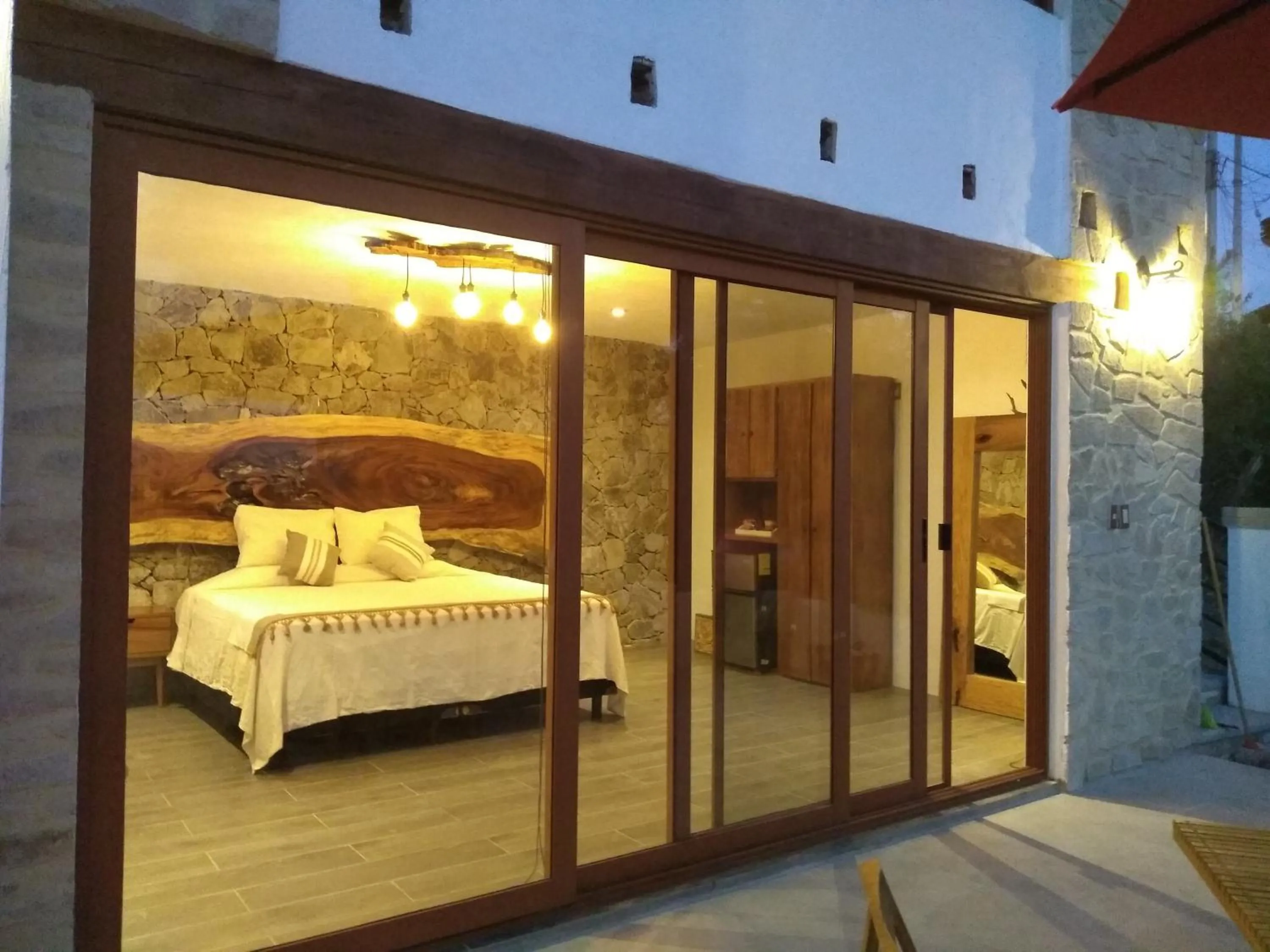 Bed in La Toscanía Tapalpa Resort & Agroturismo