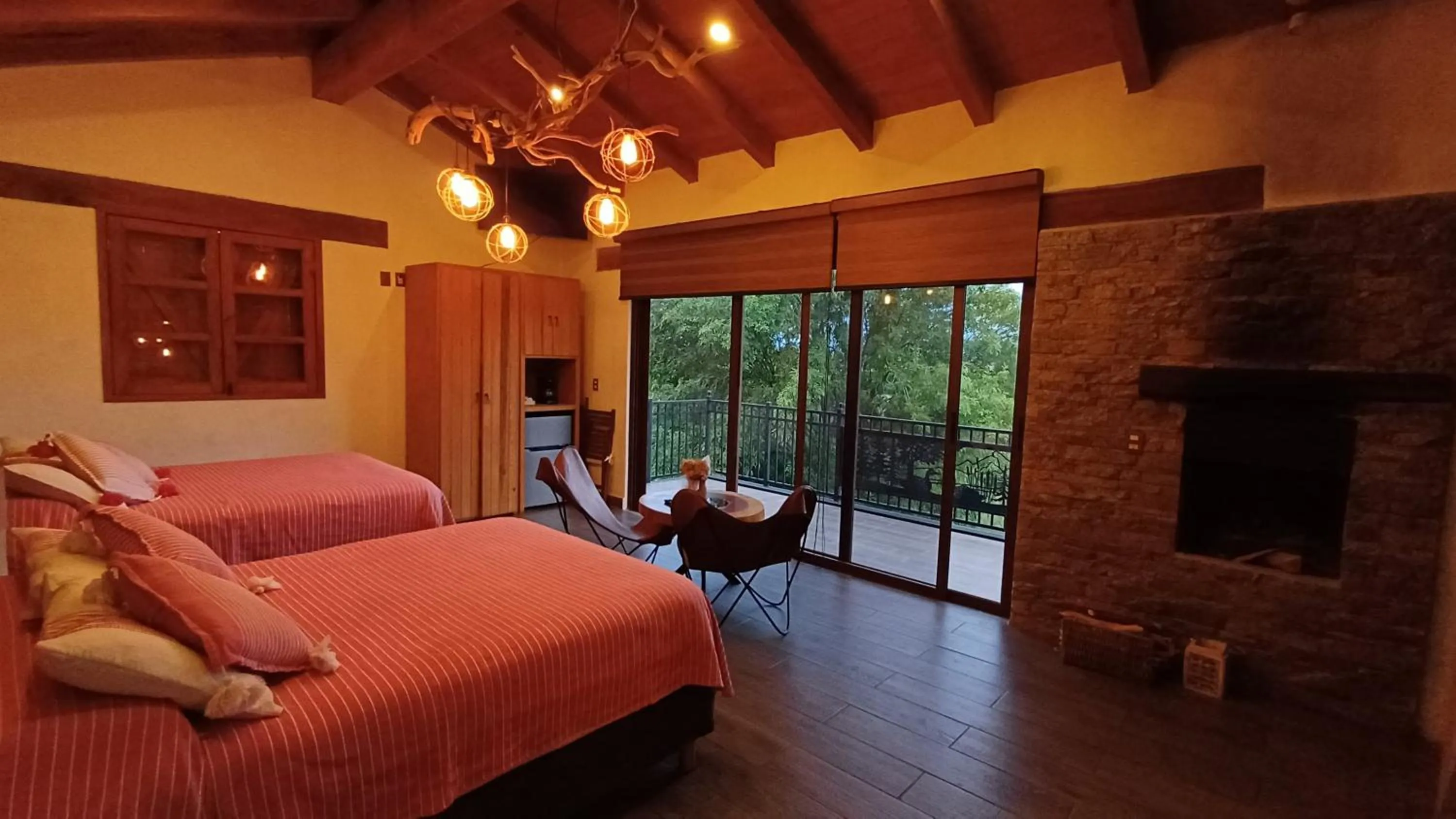 Bed in La Toscanía Tapalpa Resort & Agroturismo