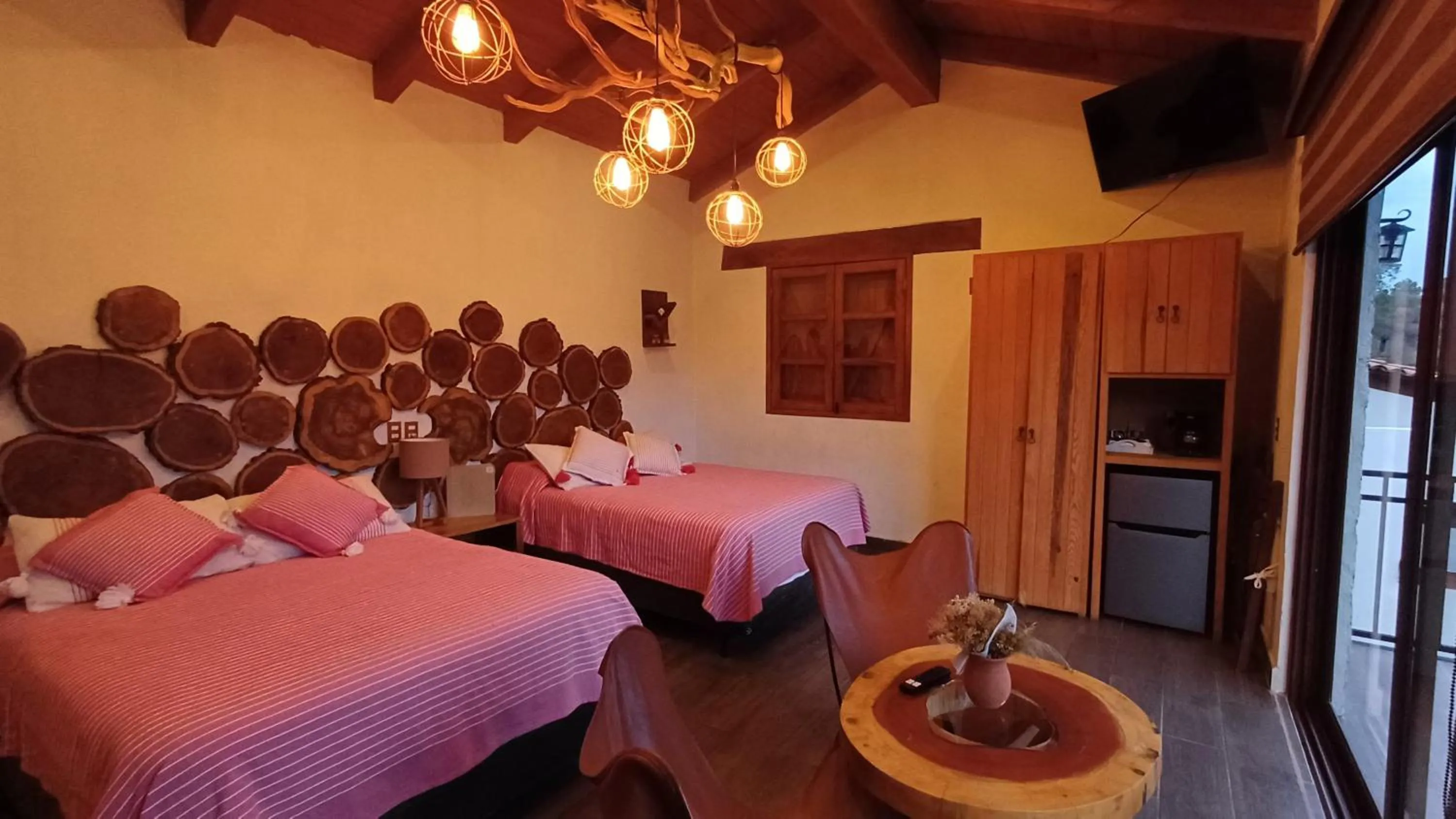 Bed in La Toscanía Tapalpa Resort & Agroturismo