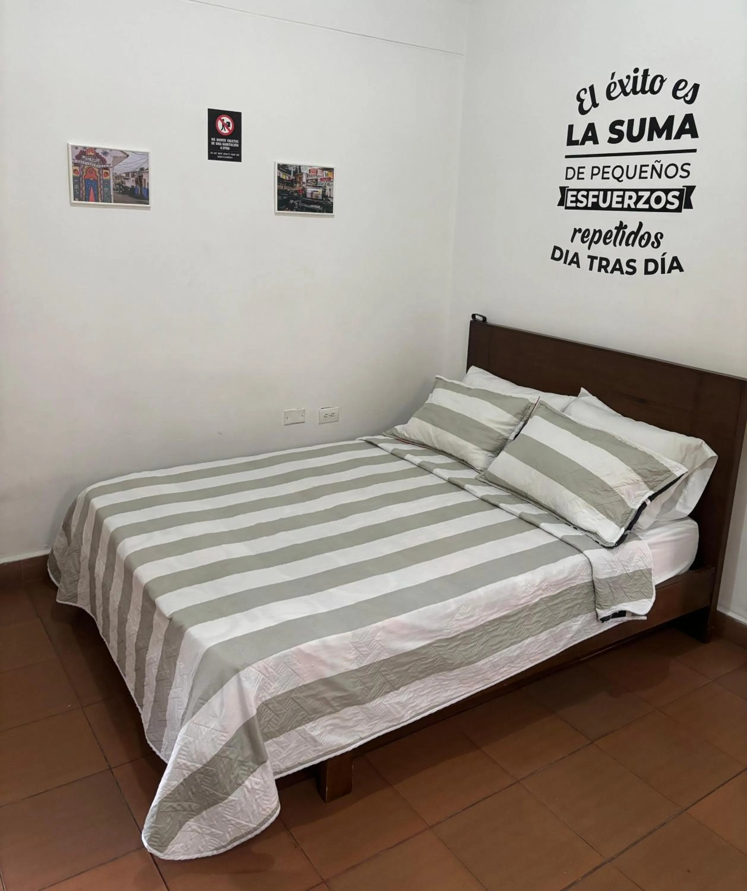 Bed in OUR HOME SAN ANTONIO