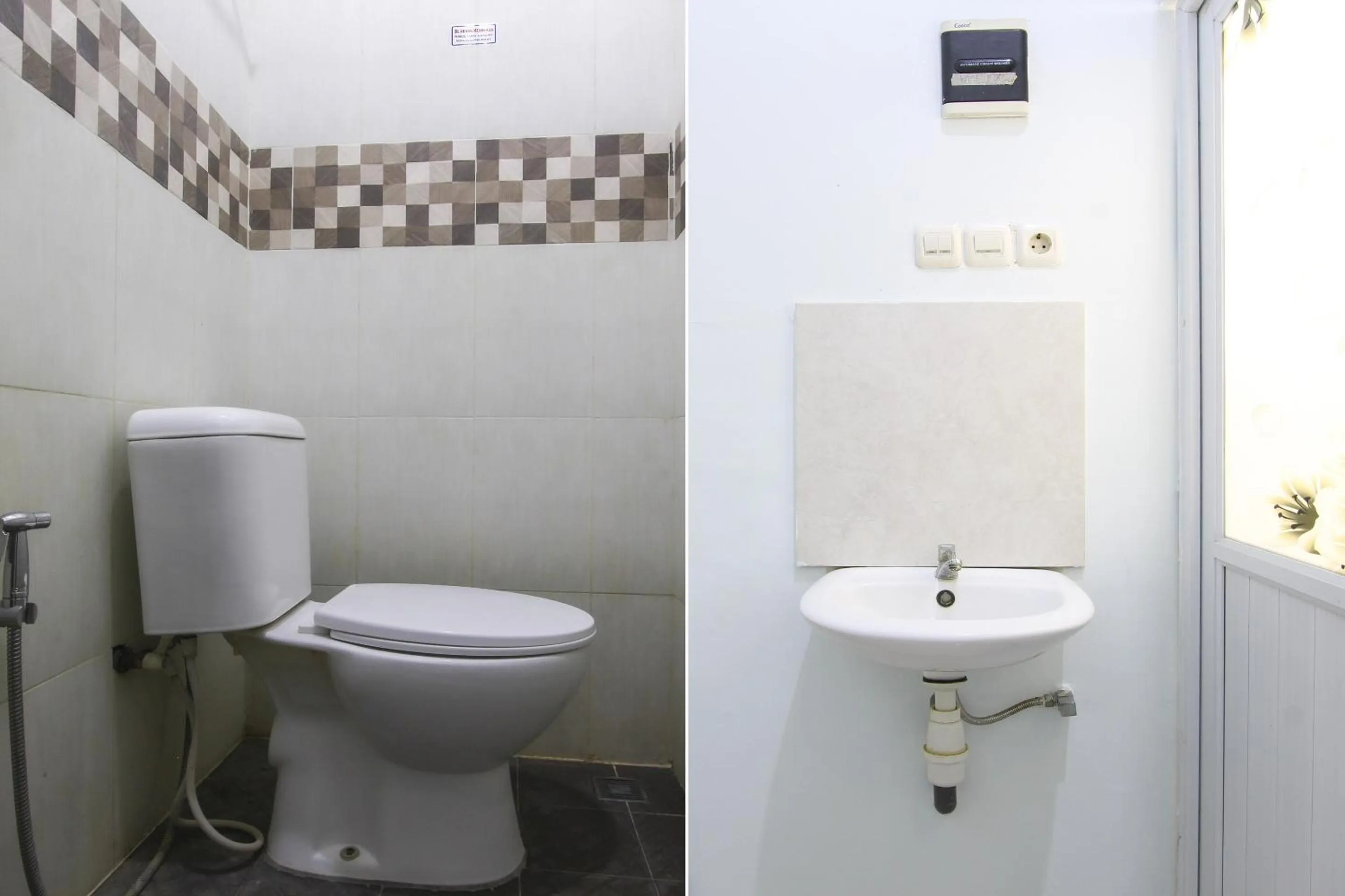 Bathroom in Hotel O New Puspa Residence