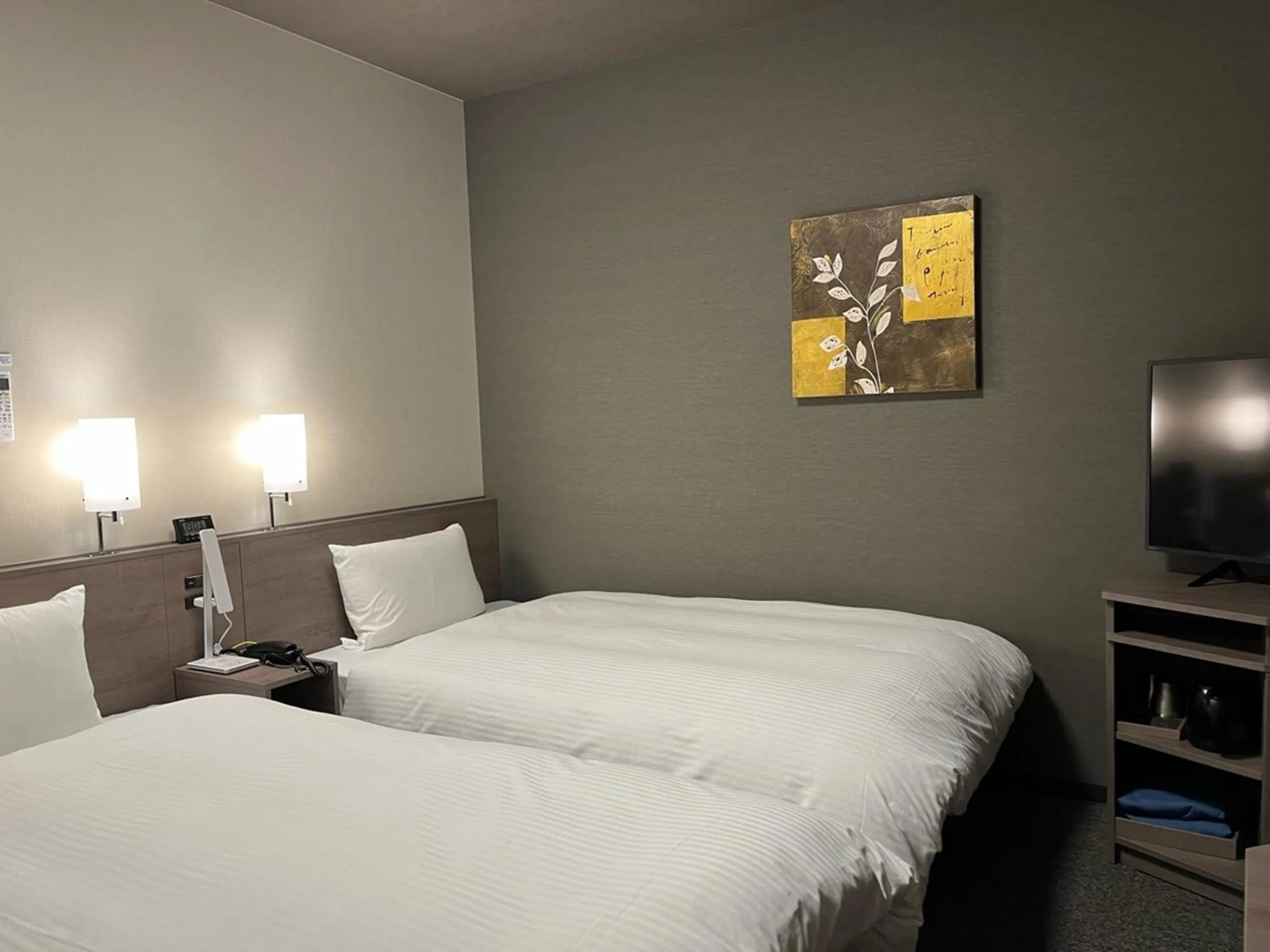 Photo of the whole room, Bed in Hotel Route Inn Numata