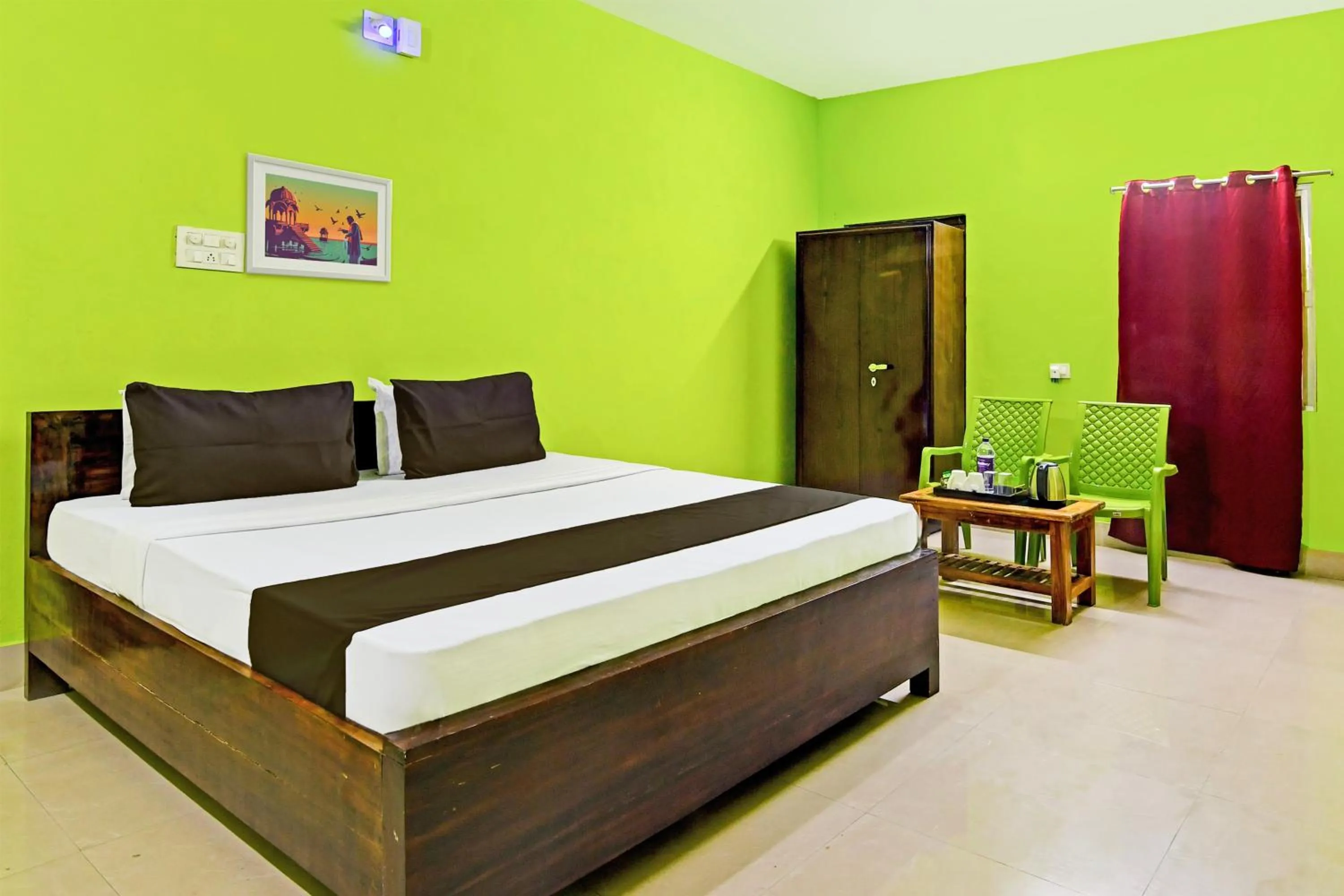 Bedroom, Bed in Super Hotel O Khushi Guest House