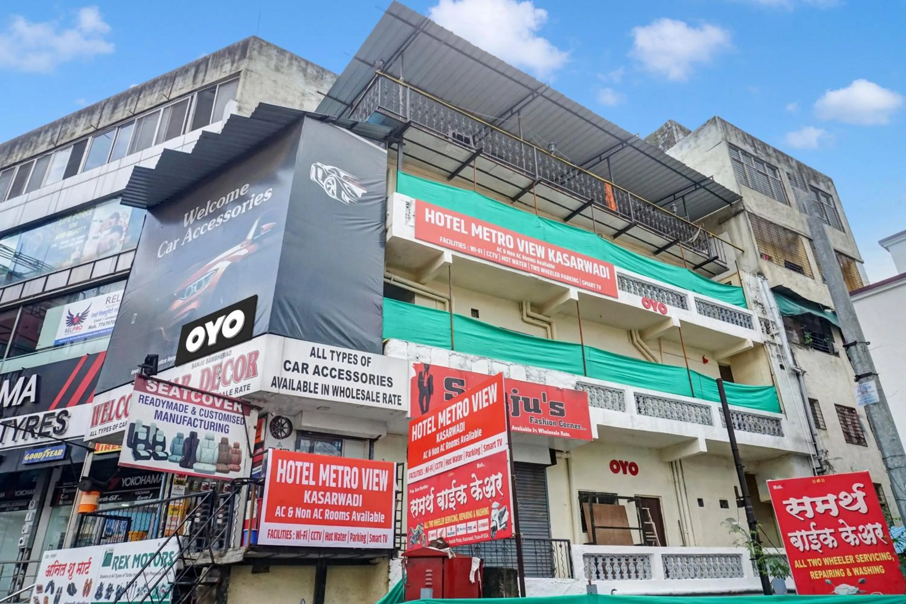 Facade/entrance in Hotel O Metro View