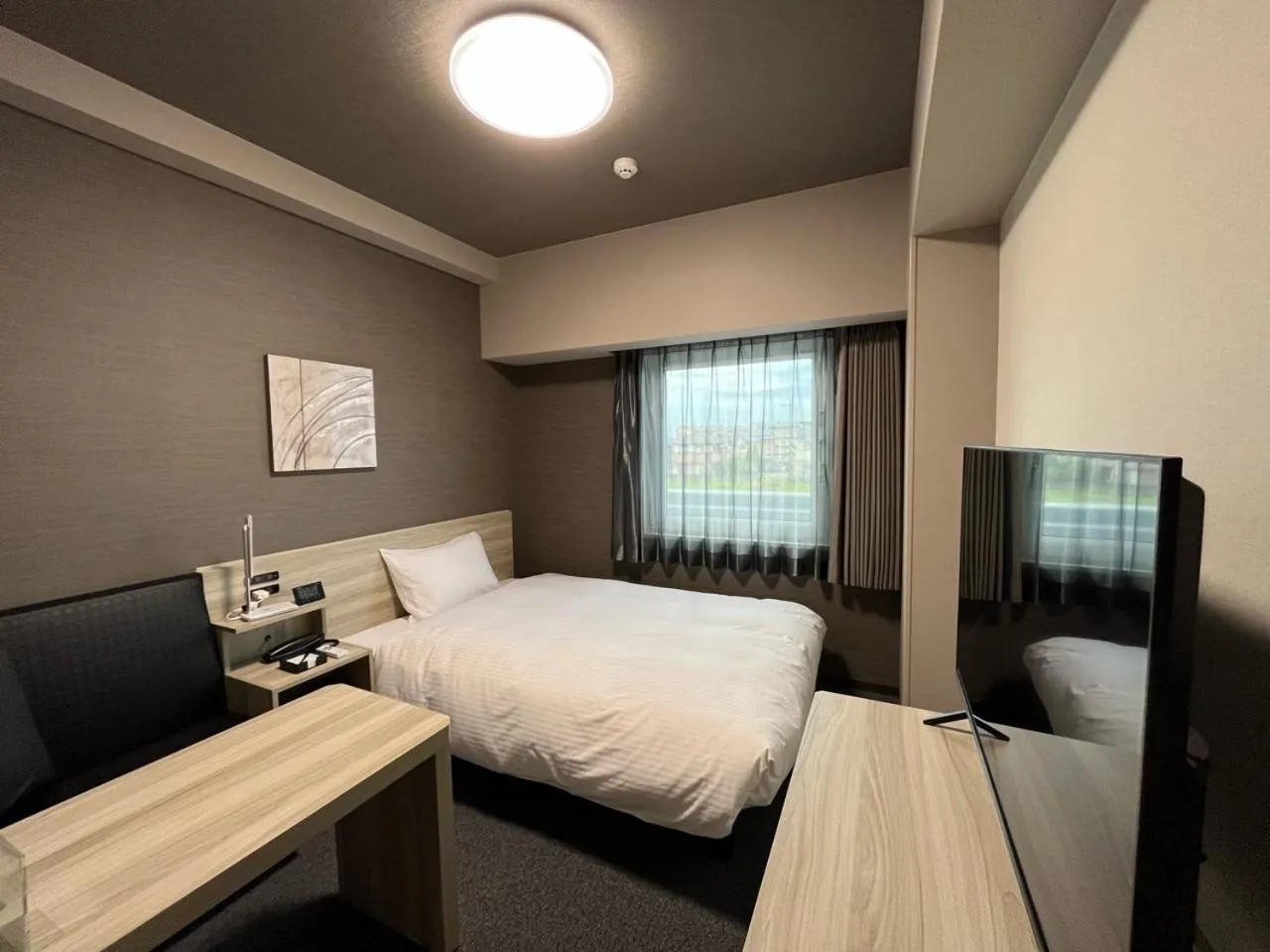 Photo of the whole room, Bed in Hotel Route Inn Kato