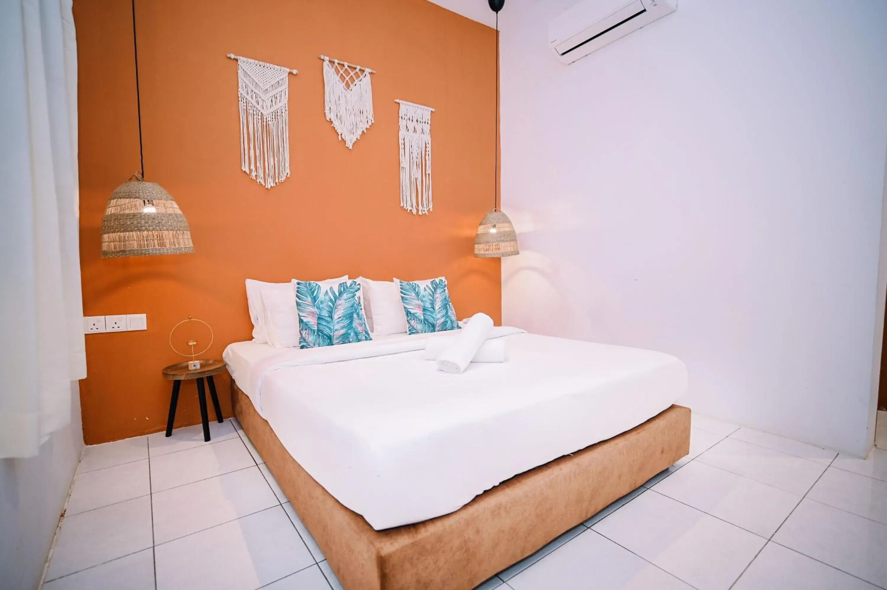 Bed in LiLLA Rainforest Retreat - Hulu Langat Bed in LiLLA Rainforest Retreat - Hulu Langat