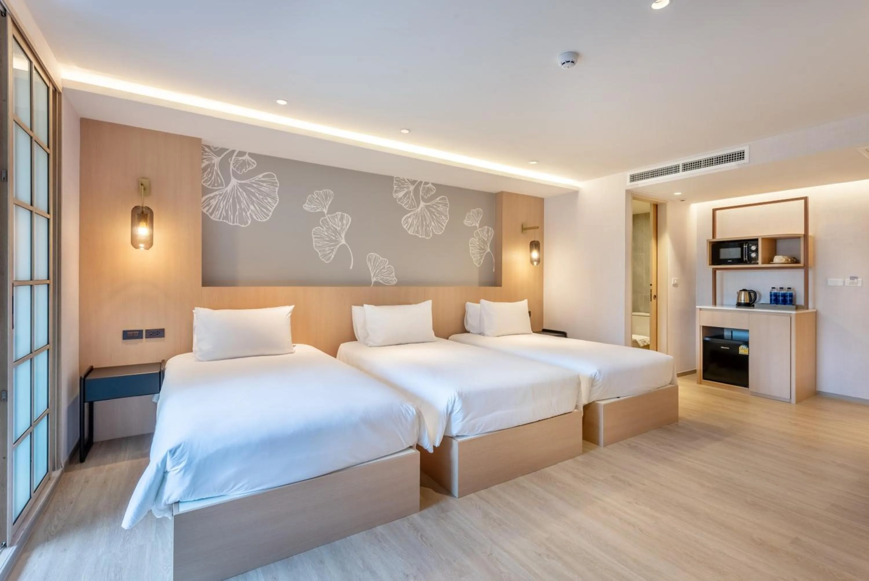 Bed in Salaya One Hotel & Service Apartment